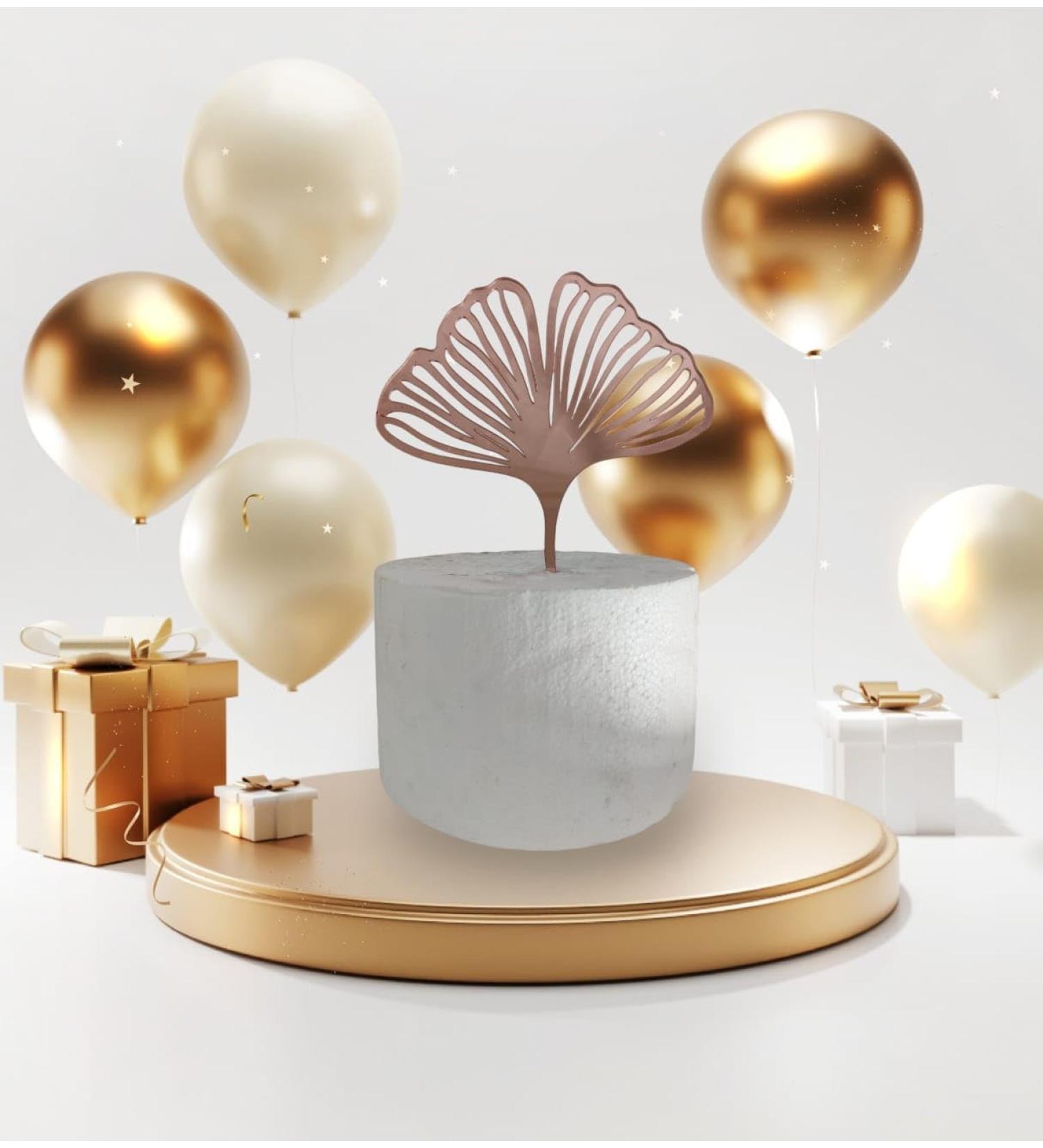 Rose Gold Cake Topper - Buy Online on GoSupps.com