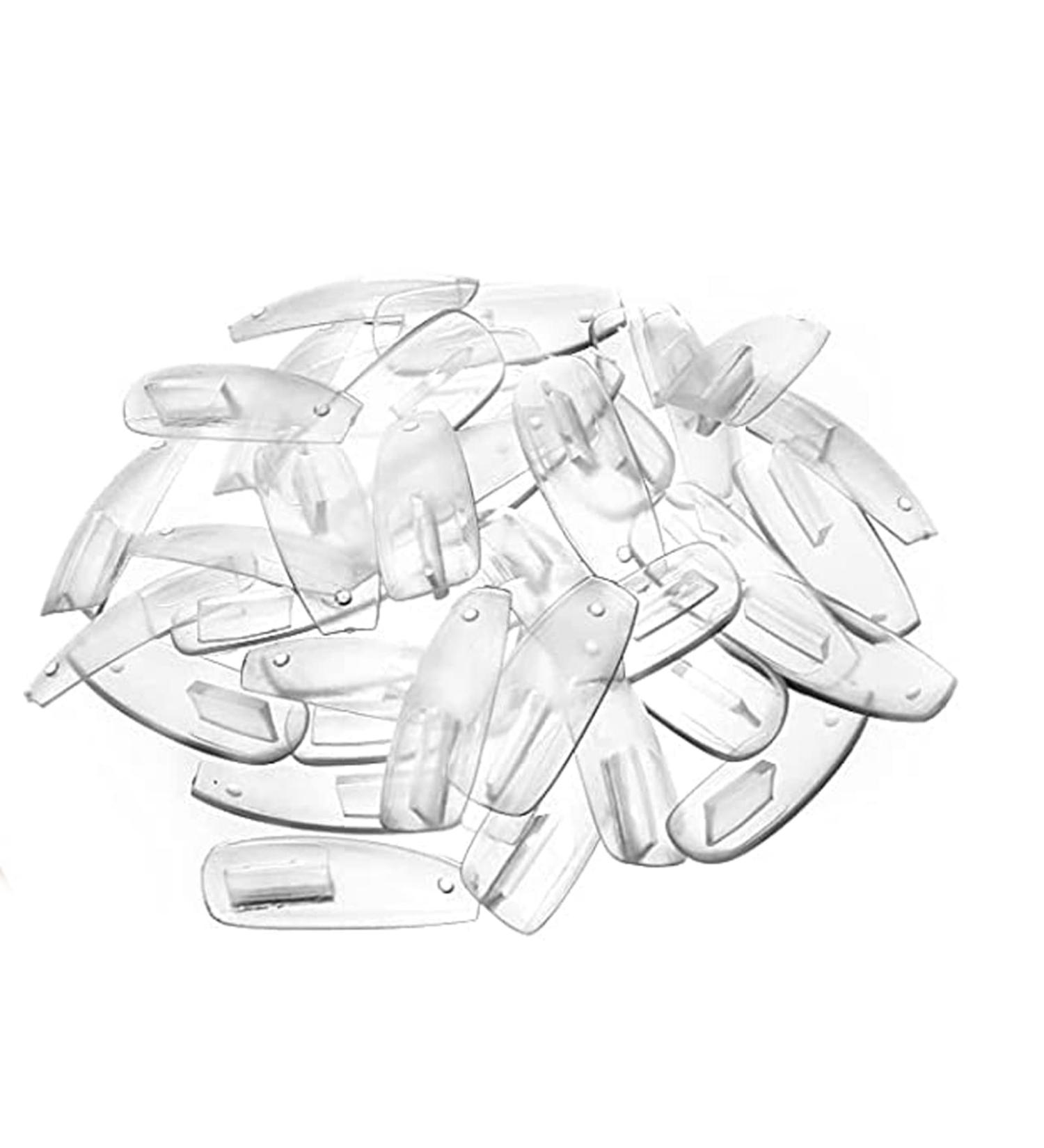 200pcs Replacement Nail Tips for DMJ-15 Practice Hand 1 Count (200 pcs)