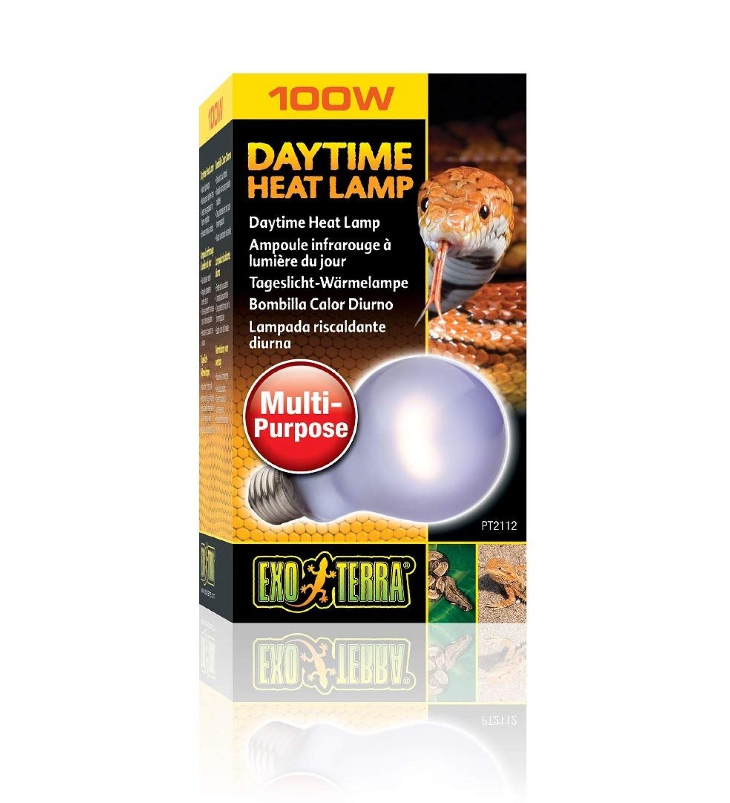 Buy Exo Terra Daytime Heat Lamp 100 Watts - Ideal for Reptiles & Amphibians | International Shipping Available - Buy Online on GoSupps.com