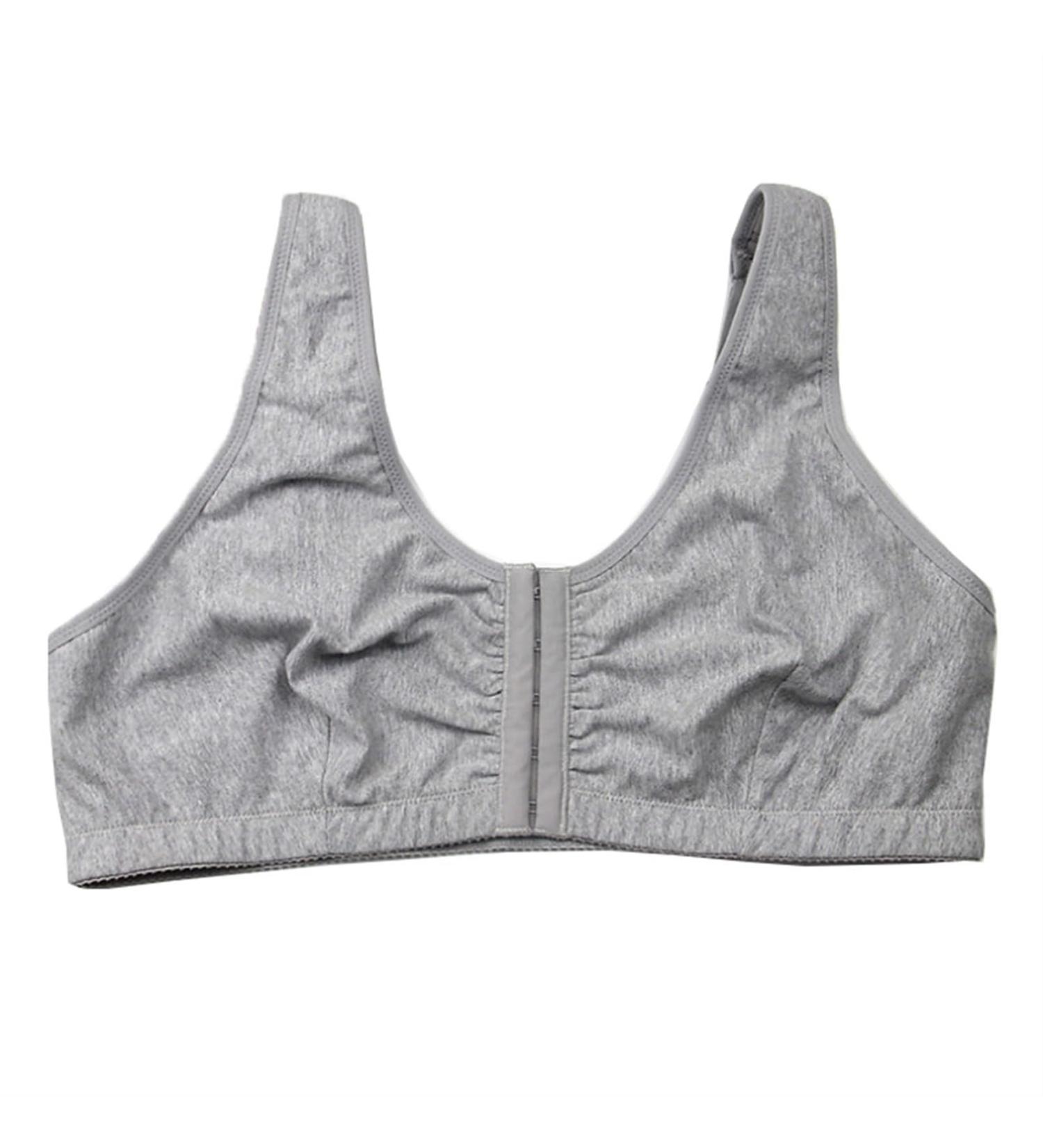 XWSM Breast Prosthesis Bag Closure - Post-Surgical Cotton Mastectomy Underwear Top Vest BH 46/105 (ABC) - Gray - Buy Online on GoSupps.com
