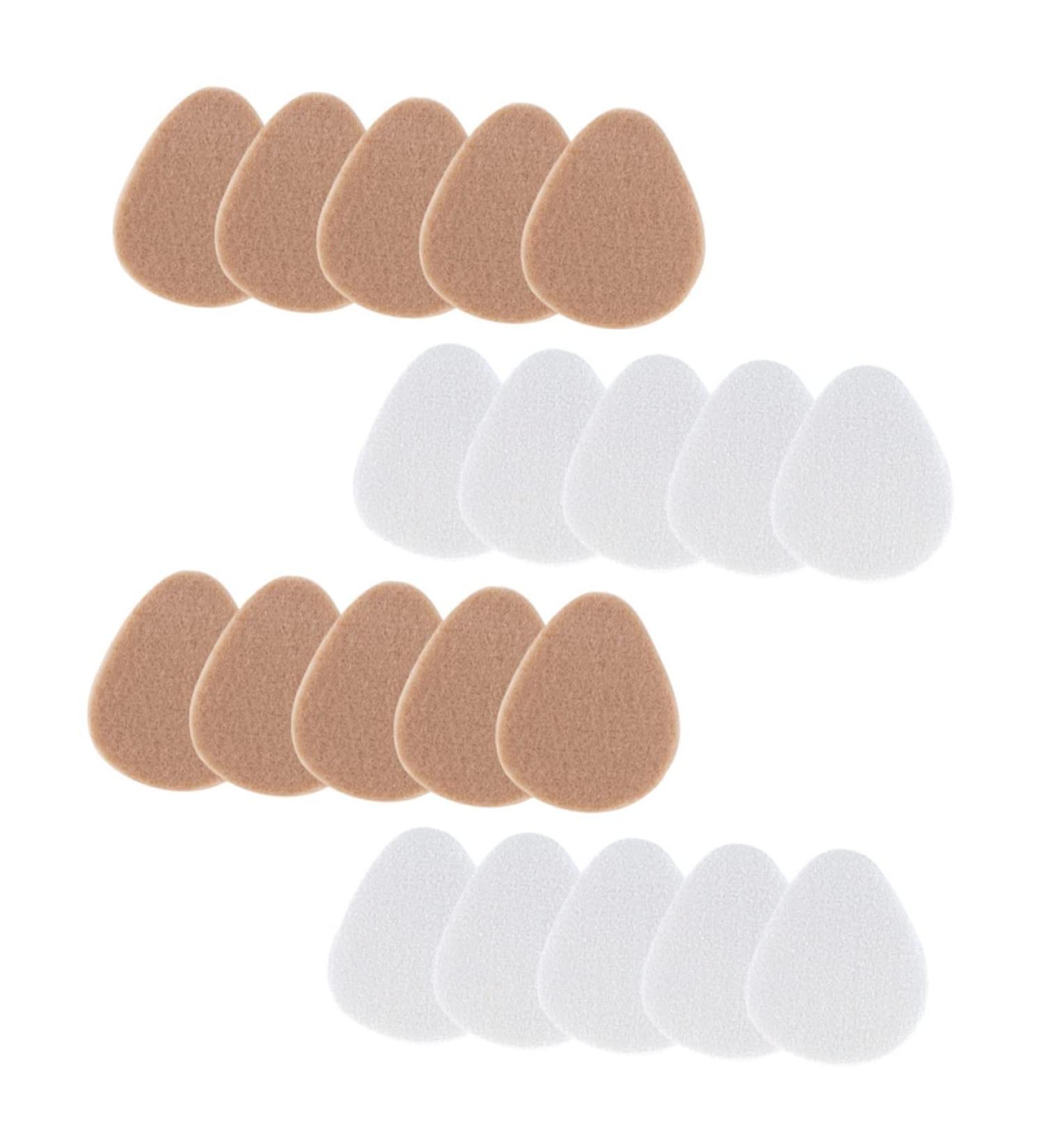 Didiseaon 10 Pairs Forefoot Pads - Comfort & Cushioning for High Heels | Metatarsal Toe Filler Inserts | Non-Slip Wool Fleece - Buy Online on GoSupps.com
