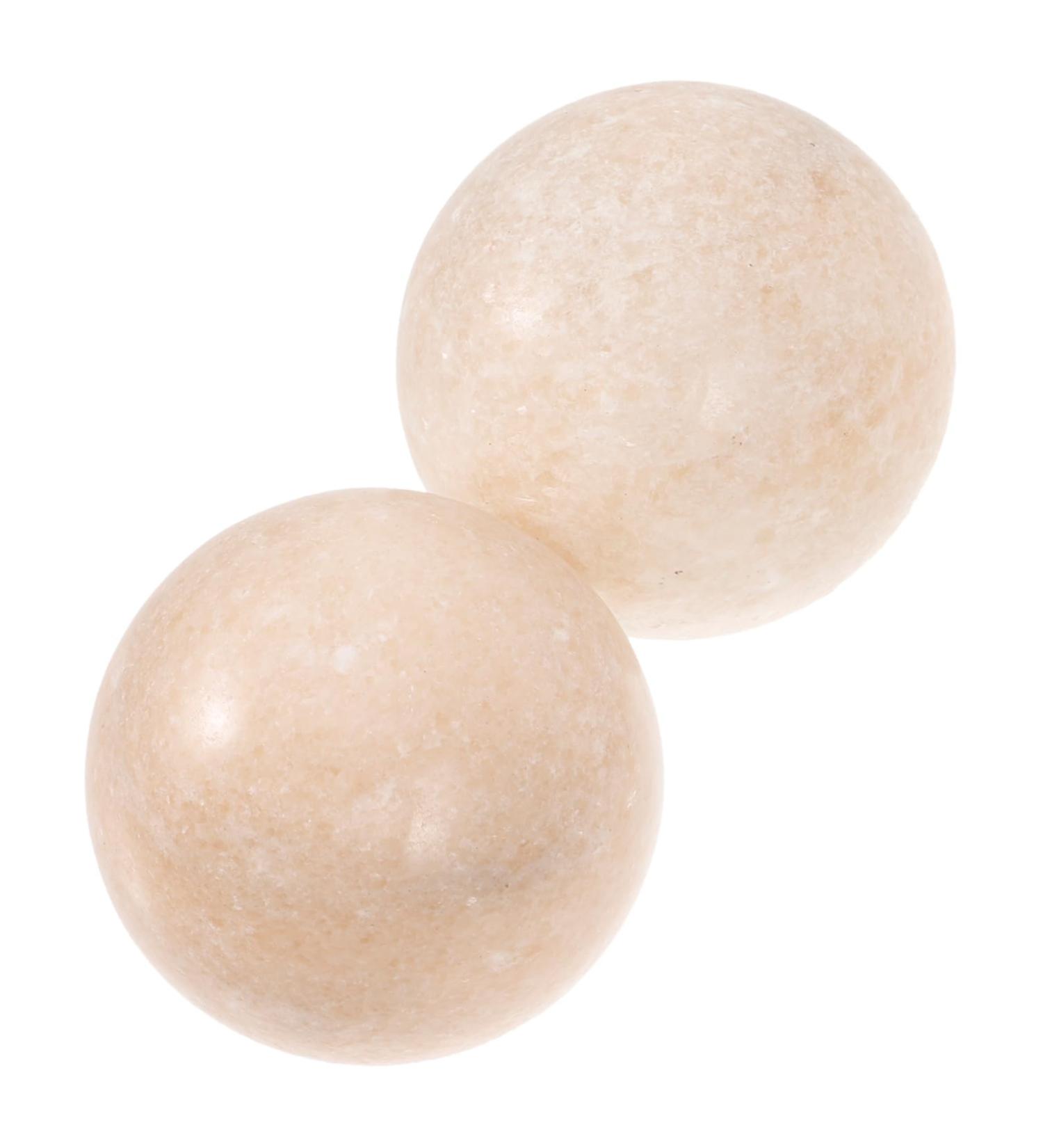 Frcolor Jade Fitness Handballs - Set of 2 Portable Exercise & Massage Balls for Hand Strength & Gymnastics - Buy Online on GoSupps.com