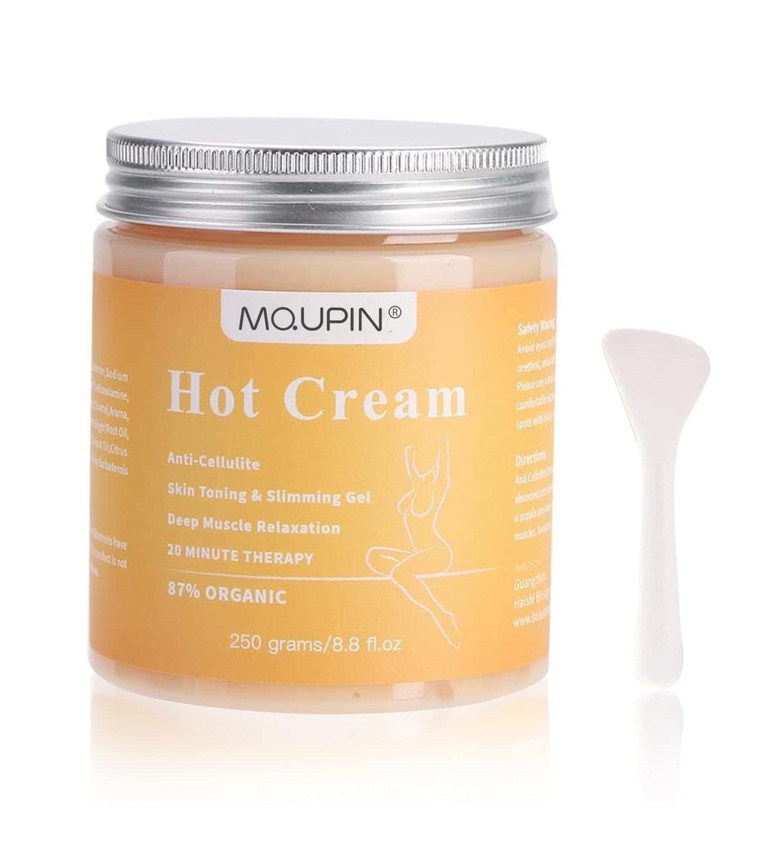 Organic Anti Cellulite Cream 250g for Skin Tightening and Fat Burning - Buy Online on GoSupps.com