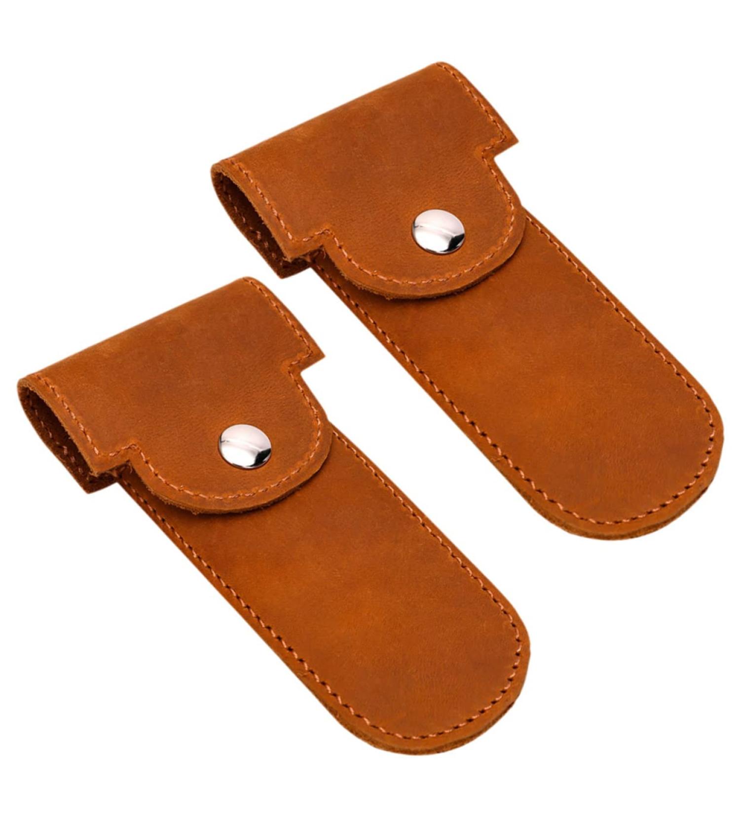 Fomiyes Men's Razor Case - Travel Leather Organizer for Razors | 2-Piece Set - Buy Online on GoSupps.com
