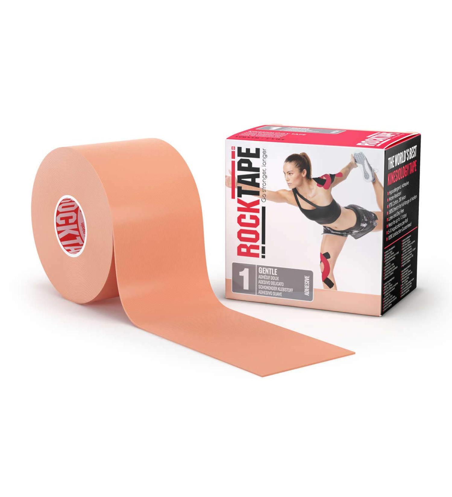RockTape RX Sensitive-Skin 2-Inch Kinesiology Tape Beige