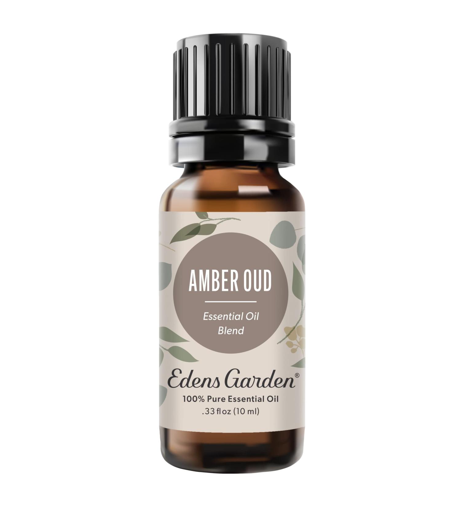 Edens Garden Amber Oud Essential Oil Blend- 100% Pure Premium Grade Undiluted Natural Therapeutic Aromatherapy The Best for Diffusing Candle Laundry Humidifiers 10 ml (.33 fl oz) Amber Oud 0.33 Fl Oz (Pack of 1) - Buy Online on GoSupps.com