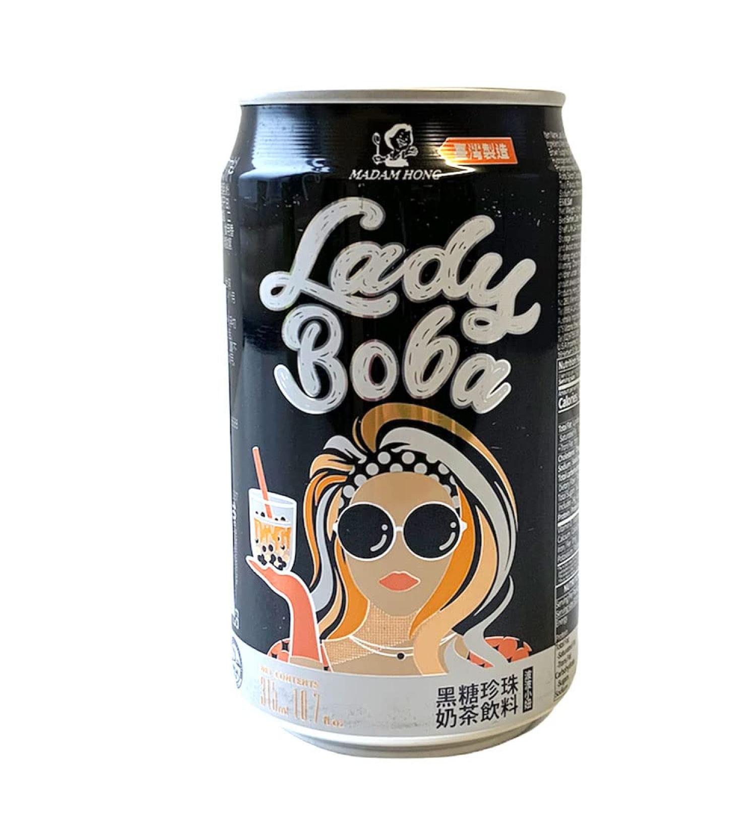 Madam Hong Lady Boba Brown Sugar Bubble Tea - 315ml