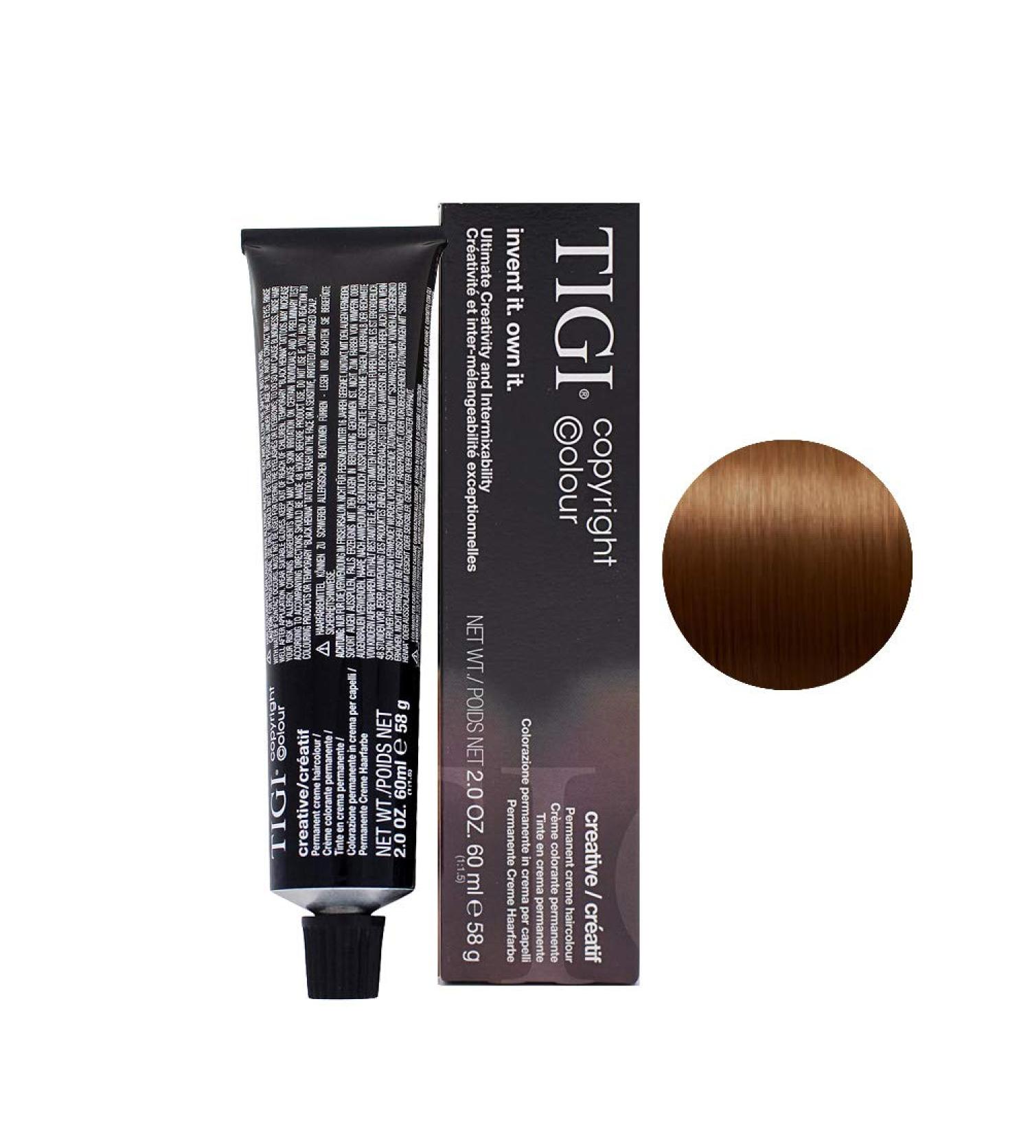 Tigi Copyright Colour Creative 5/35 Light Golden Mahagony Brown 2 oz