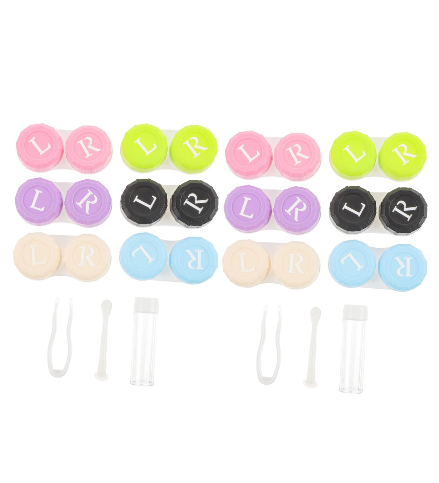 Kombiuda Cardboard Contact Lens Containers - Sweet Travel Cases & Applicators for Eyes | Durable Local Storage Holder - Buy Online on GoSupps.com