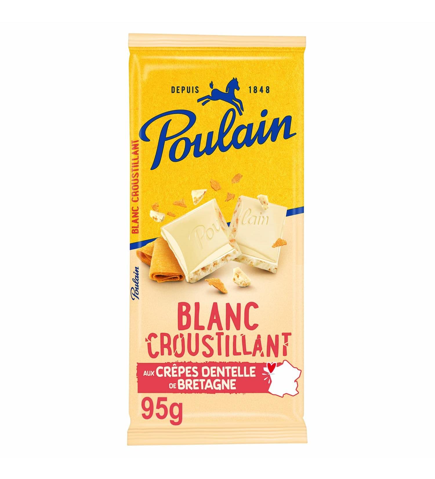 CARAMBAR CO Poulain Crispy white 95 g