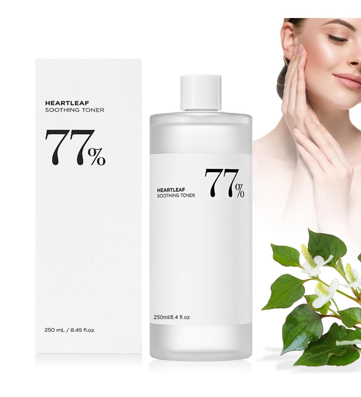 Heartleaf 77% Soothing Toner | Hydrating & Calming for Sensitive Skin | Moisturizing Facial Cleanser - Buy Online on GoSupps.com