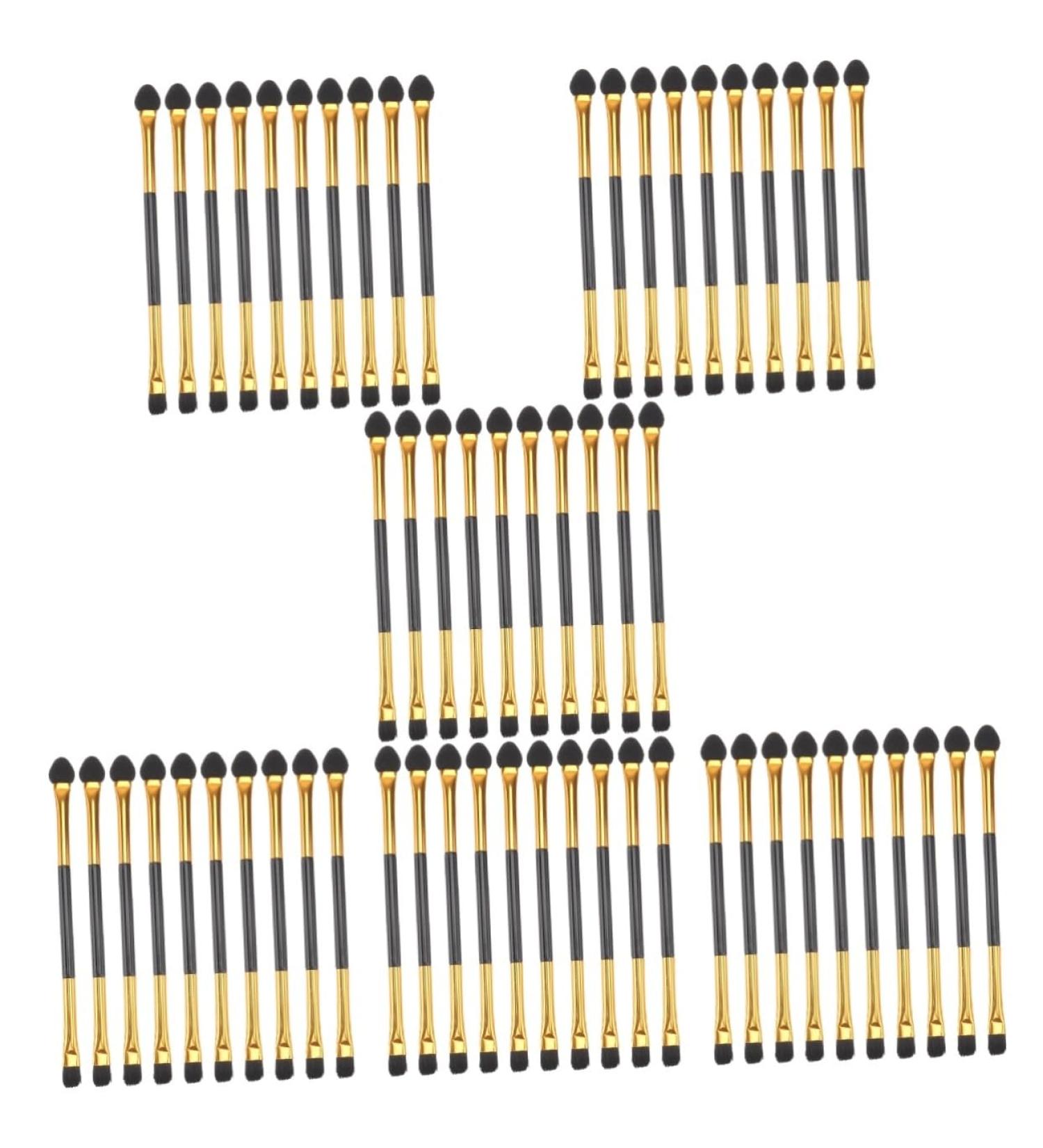 Beavorty Foundation Brush 120 Pcs double ended eyeshadow brush makeup Eyeshadow Makeup Brush Eyeshadow Dual Sided Blush Brush 12x0.5cmx6pcs As Shownx6pcs - Buy Online on GoSupps.com