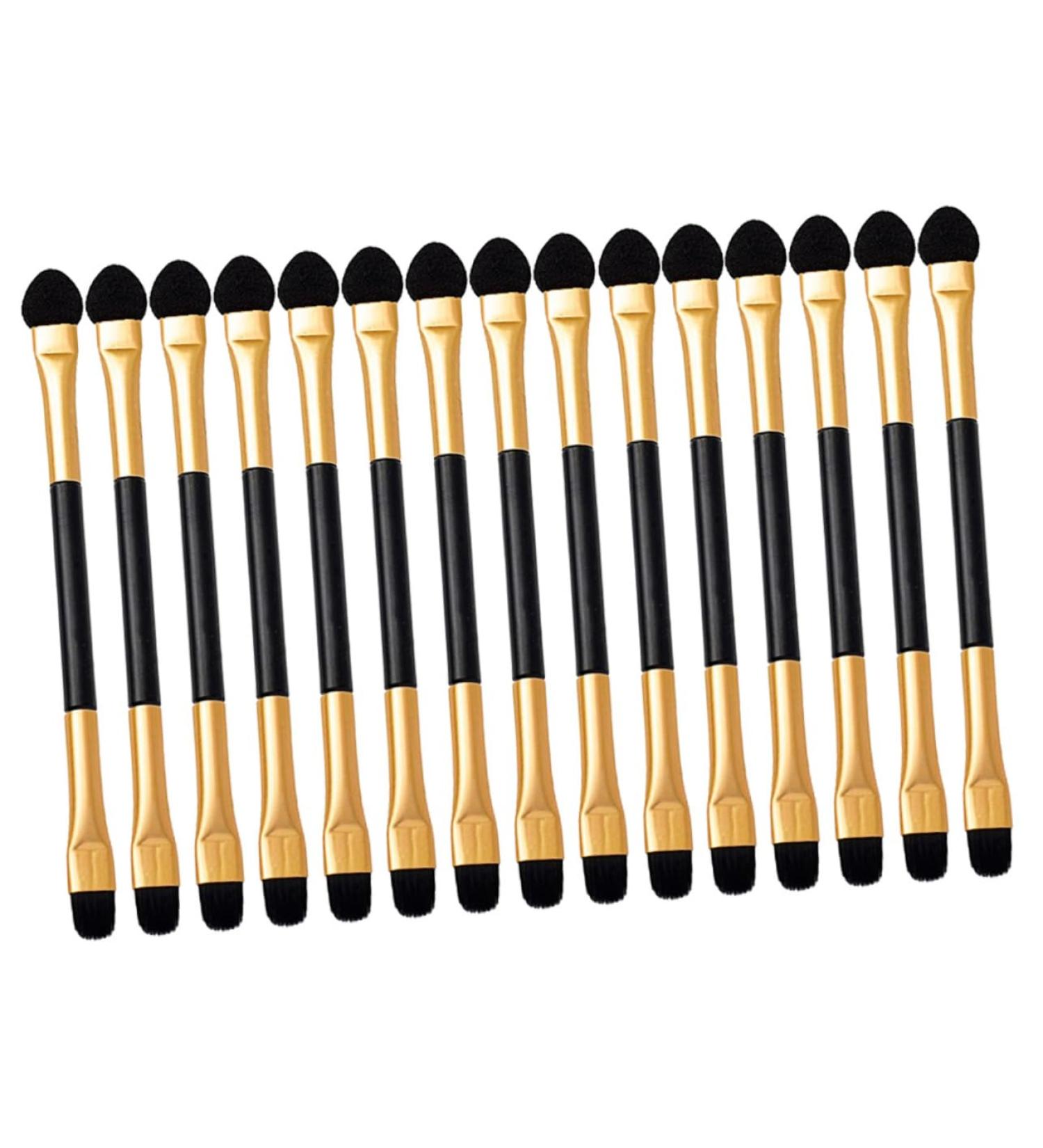 Beatifufu Make Up Sponge 15pcs Eye Shadow Brush Sponges Eye Shadow Applicator Sticks Women Makeup Brush Double Sided Cosmetic - Buy Online on GoSupps.com