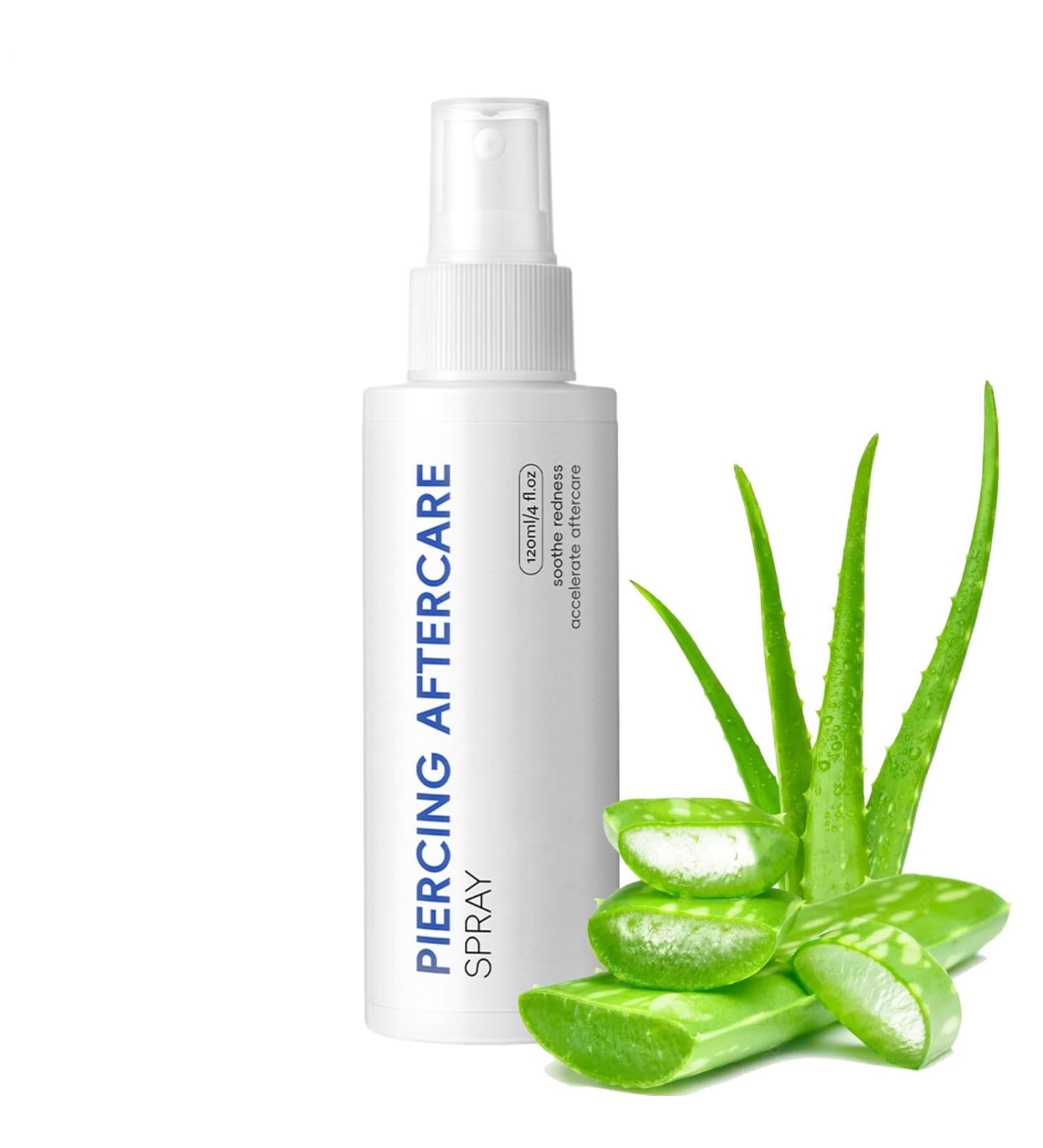  dzqad Piercing Solution Piercing Cleansing Solution 120ml Soothing Solution for Piercings | For Ear Nose Stomach Skin Face At Home While Traveling For Fitness - Buy Online on GoSupps.com