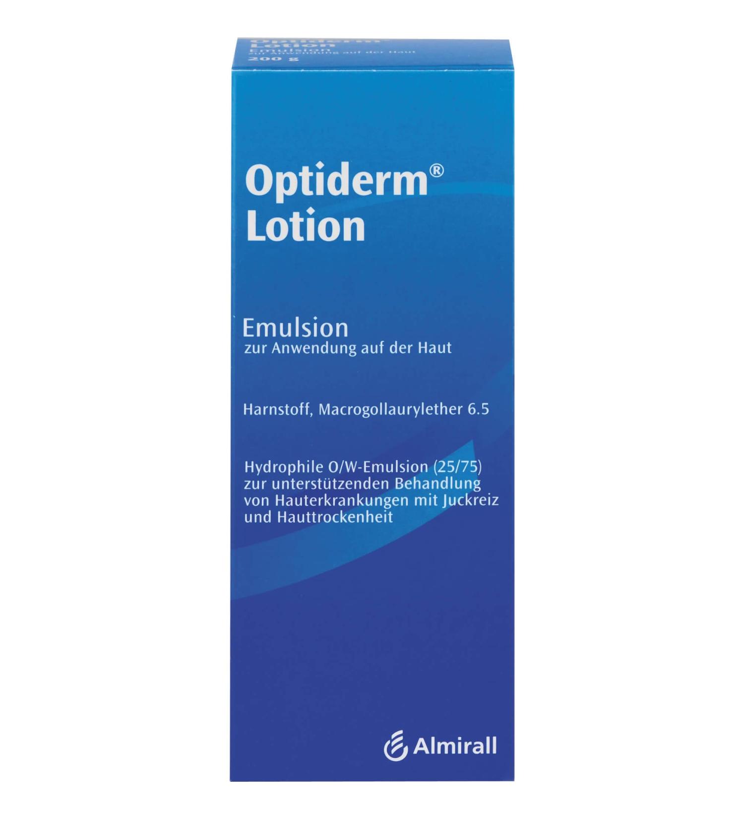 Buy Optiderm Lotion 200g - Fast International Shipping | Soothing Skin Relief - Buy Online on GoSupps.com
