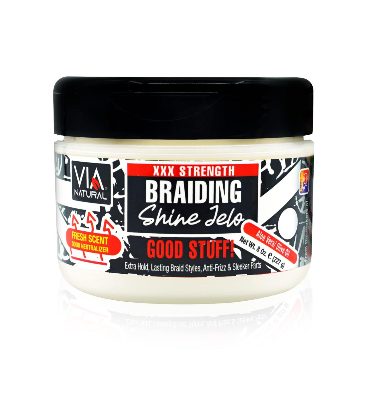 Via Natural Freestyle Braid Shine Jelo