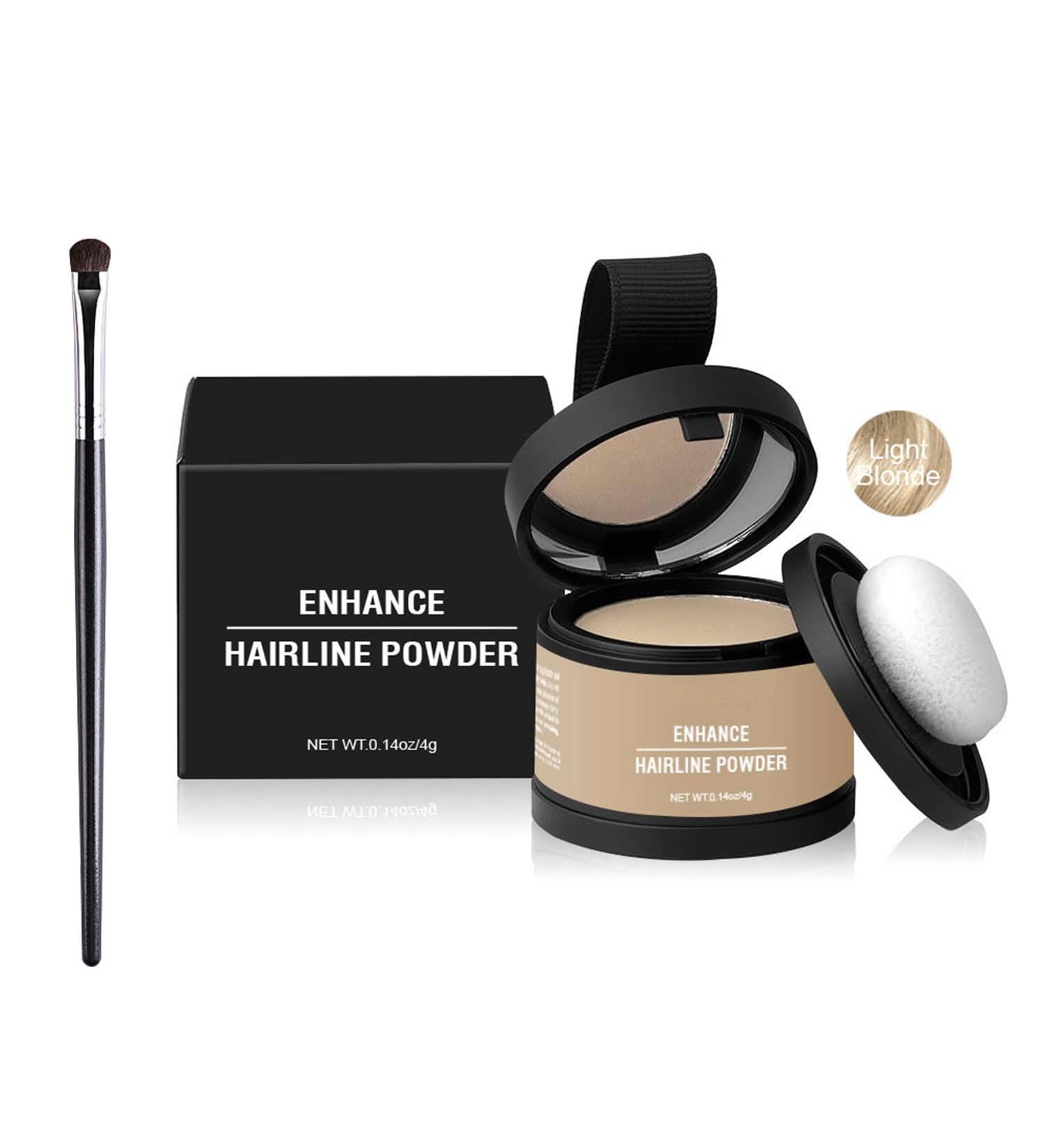 Hairline Powder for Gray Coverage | Root Cover Up Hair Color for Men & Women | Instant Hair Loss Concealer (Light Blonde - Buy Online on GoSupps.com