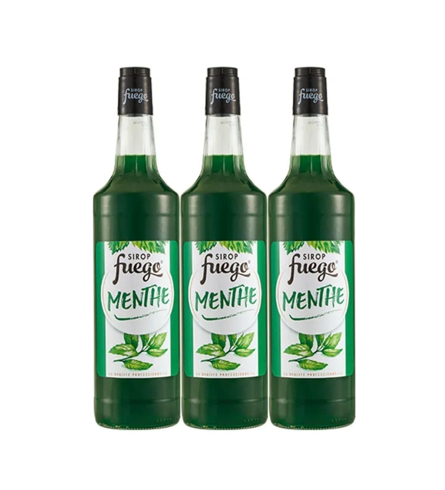 Fuego Spearmint Syrup - 3 x 1L