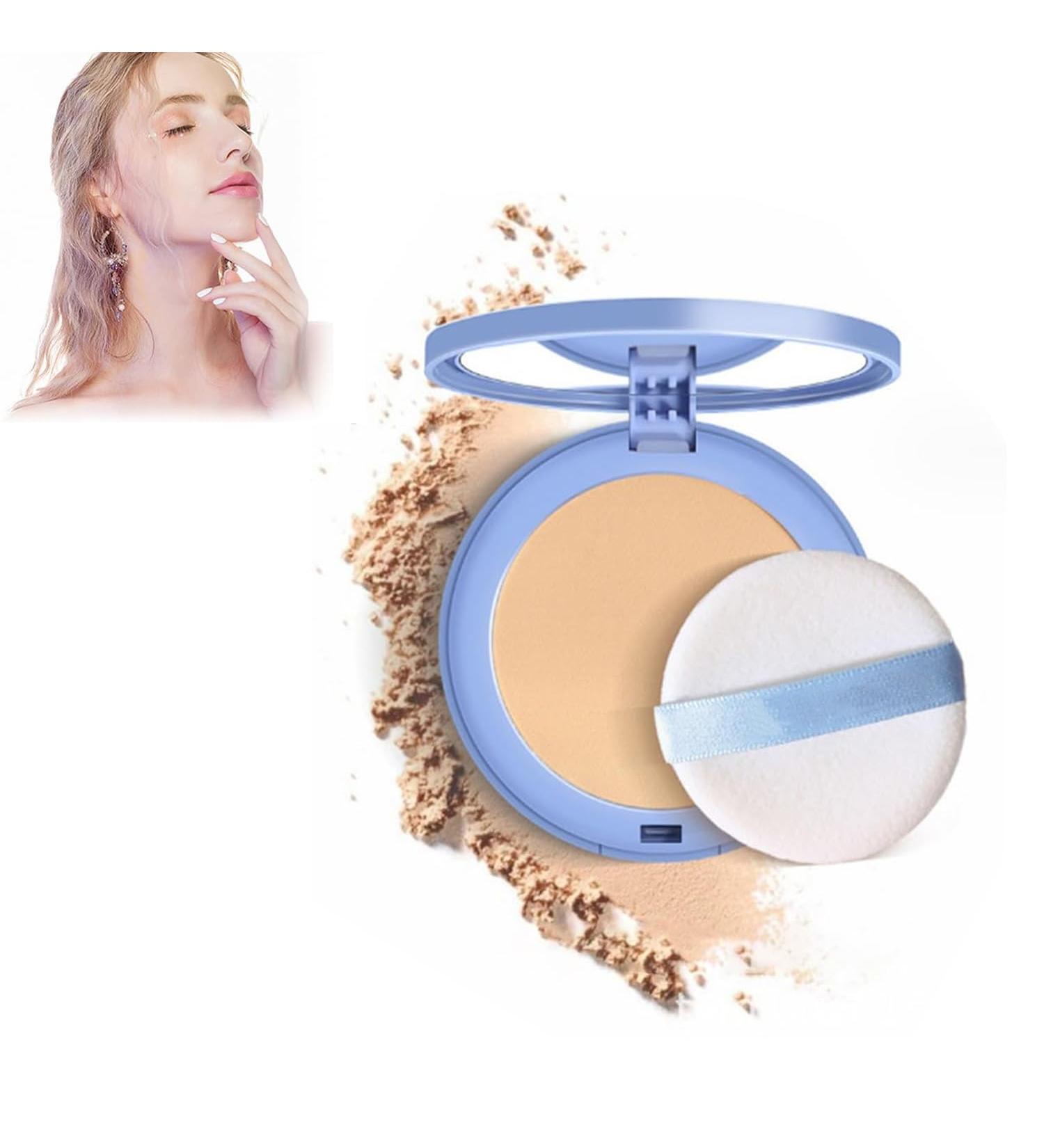 GAGK Matte Perfection Pressed Powder Matte Wet and Dry Powder Oil Control Face Pressed Powder Matte Smooth Setting Powder Waterproof Long Lasting Finishing Powder (Natural Beige) - Buy Online on GoSupps.com