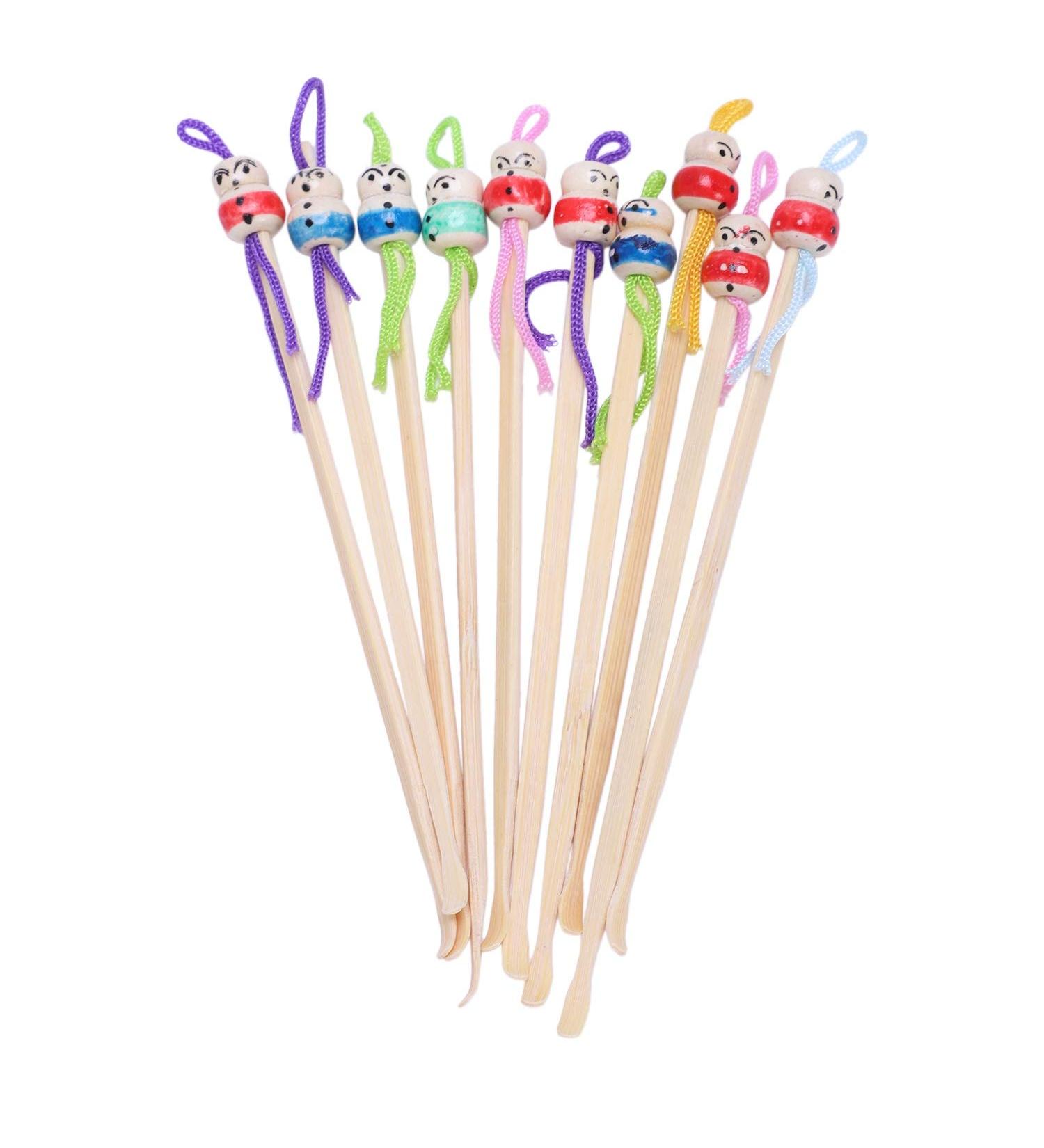 QULIT 10x Bamboo Doll Decor Earlobe Ear Care Kit - Buy Online on GoSupps.com