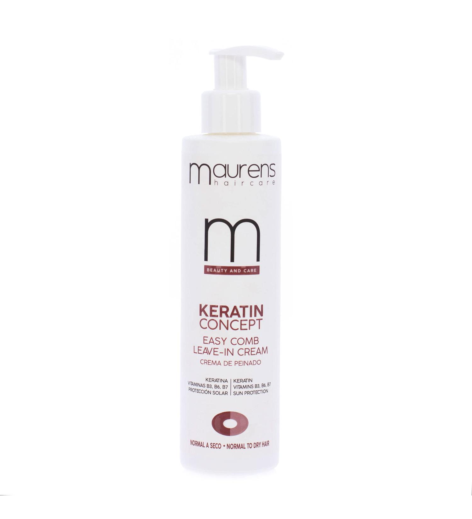  MAURENS Maurens Keratin Concept Leave-In Paint Cream with Keratin and Viatmine B3 B6 B7 and Sun Protection 200 ml - Buy Online on GoSupps.com