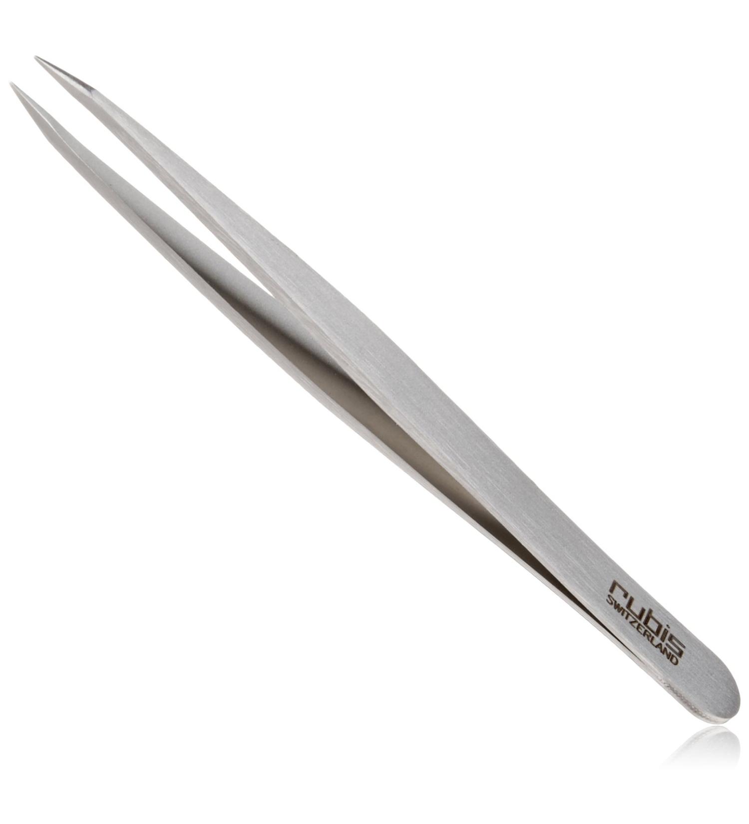 Rubis Switzerland Pointed Tip Tweezer - Precision Swiss-Designed Tweezers - Buy Online on GoSupps.com