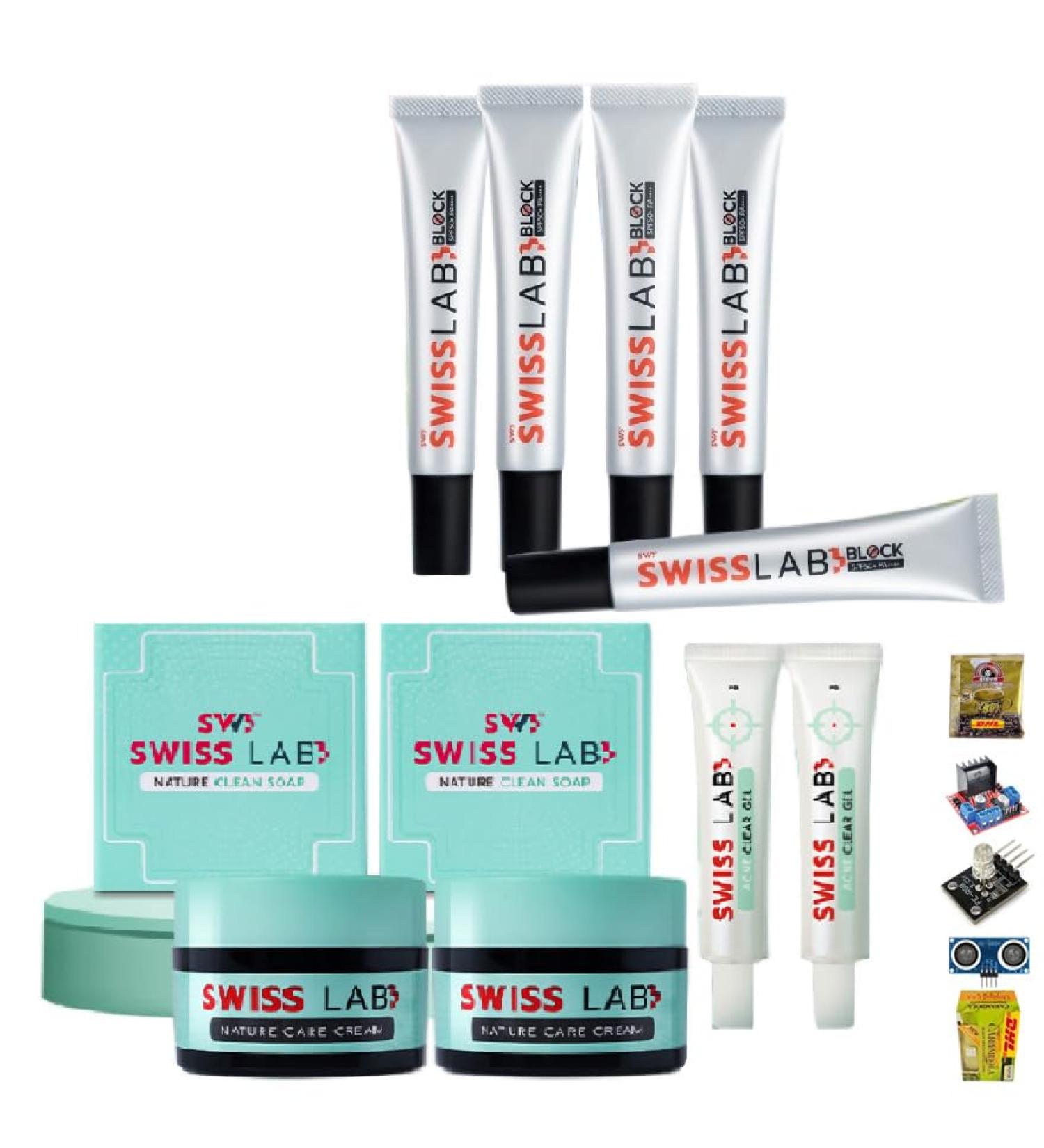 30ml Swiss Innovation Serum Set | Beautygoodshop - Nourish & Smooth Skin + Free Beauty Gifts - Buy Online on GoSupps.com