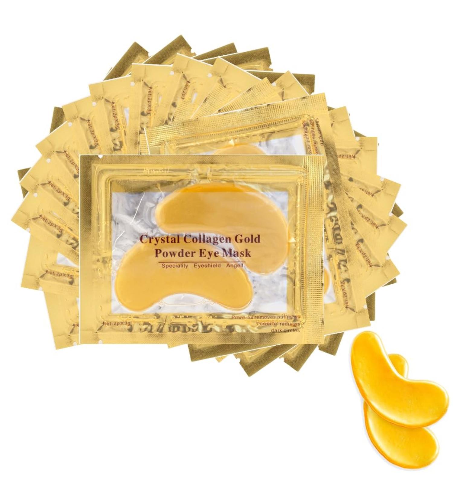 Gold Eye Mask Gold Under Eye Patches Under Eye Masks Women Undereye Mask 18 Pairs Under Eye Treatment Masks Gold Under Eye Treatment Mask Reducing Dark Circles Moisturizing Anti-Wrinkle - Buy Online on GoSupps.com