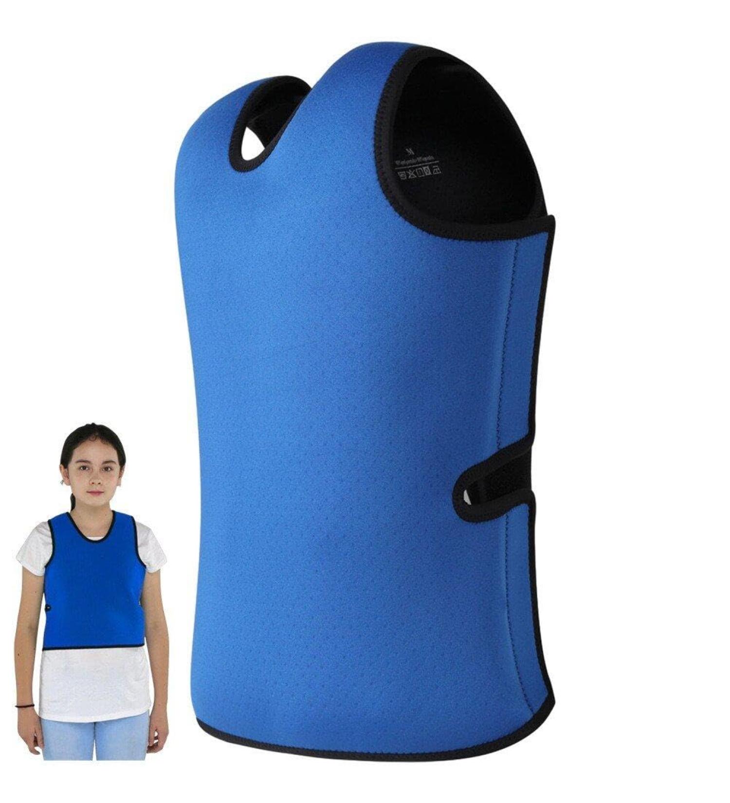 Sensory Vest Weighted Vest Low-Pressure Comfort for Kids Teens Autism Hyperactivity Mood Processing Disorder Blue - Buy Online on GoSupps.com