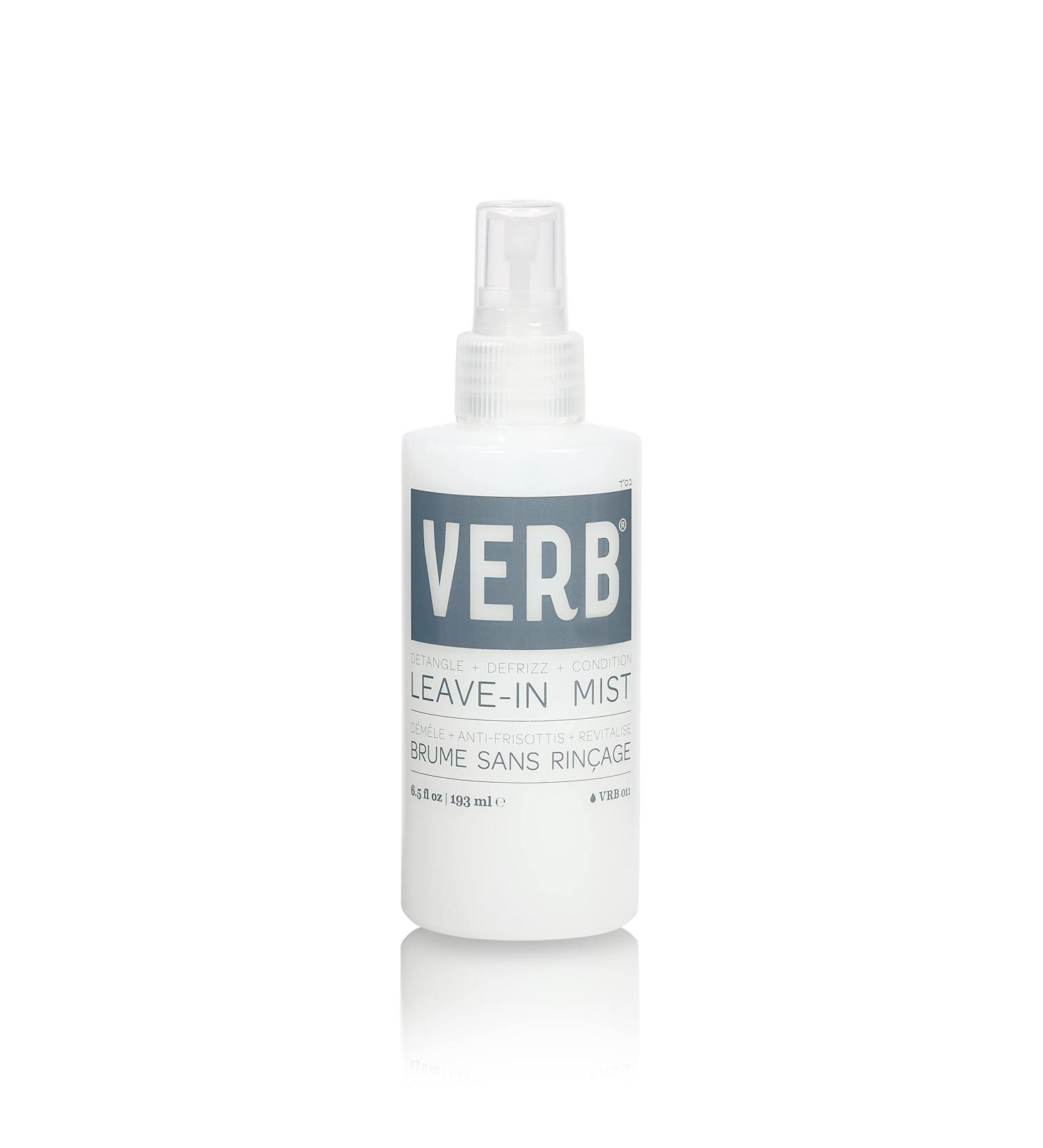 Verb Leave-In Mist - Vegan Moisturizing Spray Conditioner | Detangling, Smoothing & Shine-Boosting Formula | Light Anti-Frizz Treatment for All Hair Types | 6.5 fl oz - Buy Online on GoSupps.com