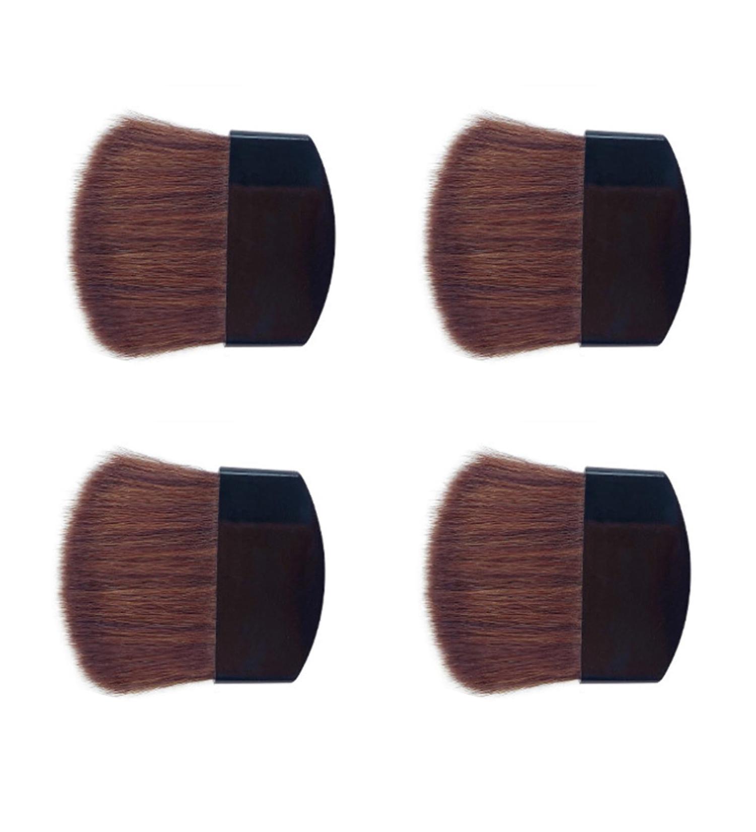 TEONEI Mini Powder Blush Brush Set - Small Facial Makeup Brushes for Perfect Blush Application (4PCS) - International Shipping Available - Buy Online on GoSupps.com