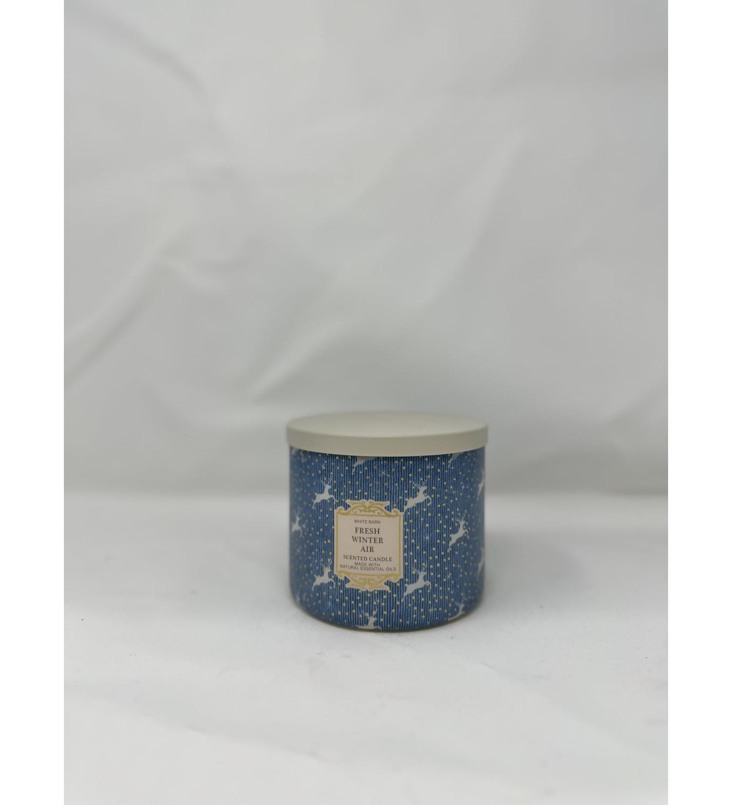 Fresh Winter Air 3 Wick Candle 14.5 oz / 411 g Made with Natural Essential Oils