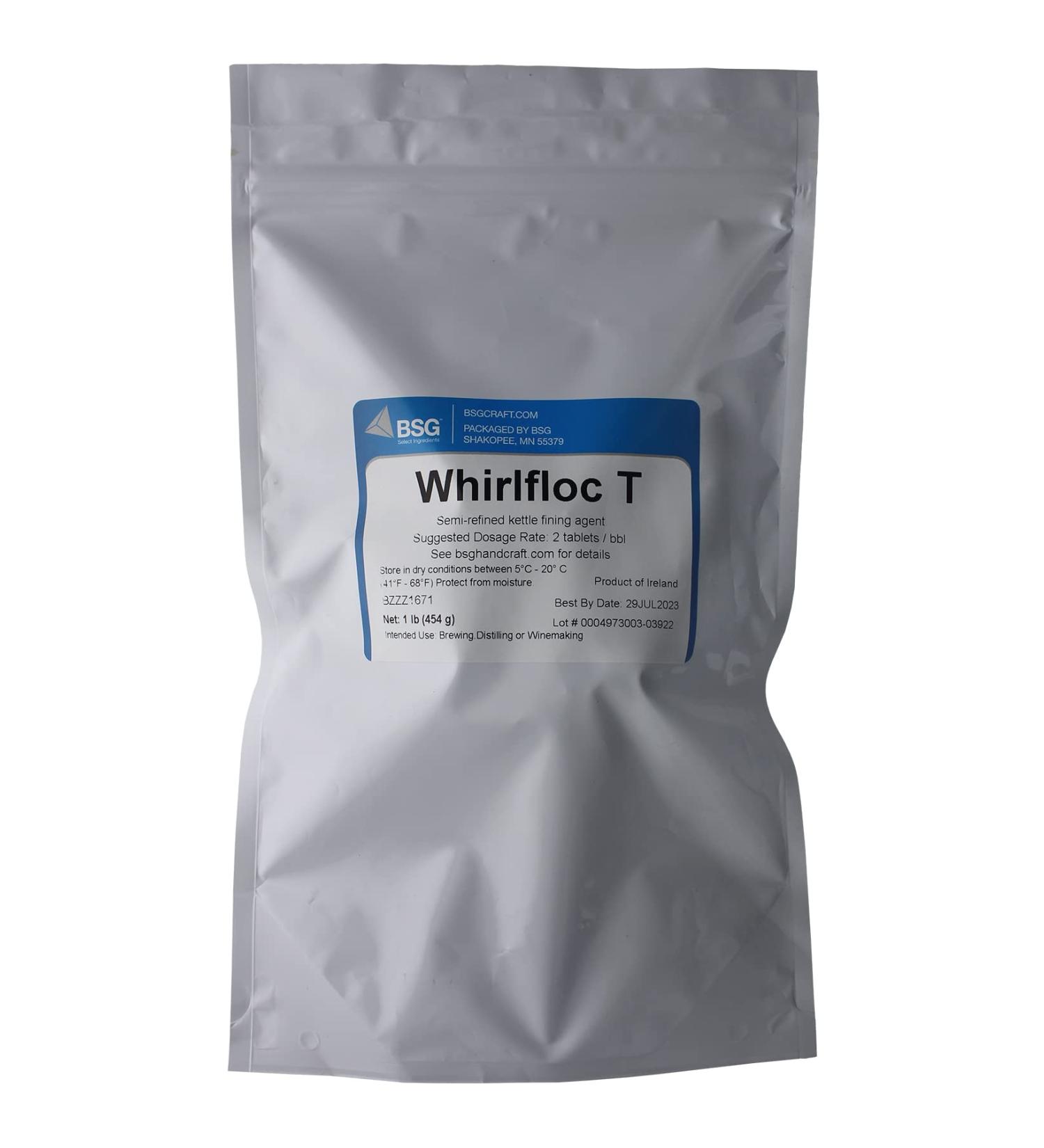 Whirlfloc Tablets 1 lb. - Powerful Brewing Clarifier for Clearer Beer - Buy Online on GoSupps.com