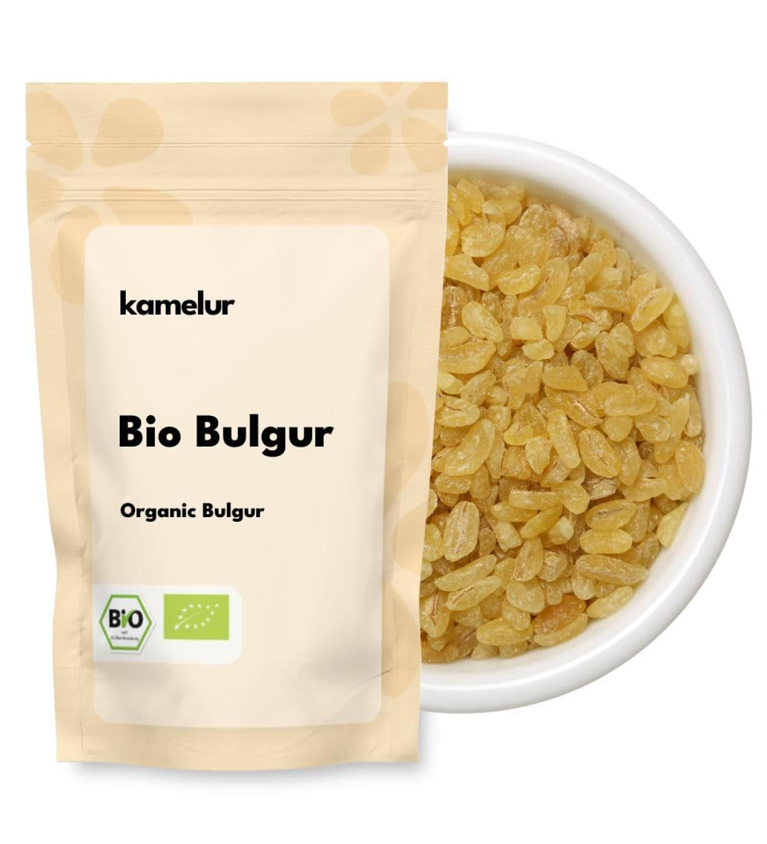  Kamelur Kamelur Organic bulgur (1 kg) of durum wheat from controlled organic farming - Buy Online on GoSupps.com