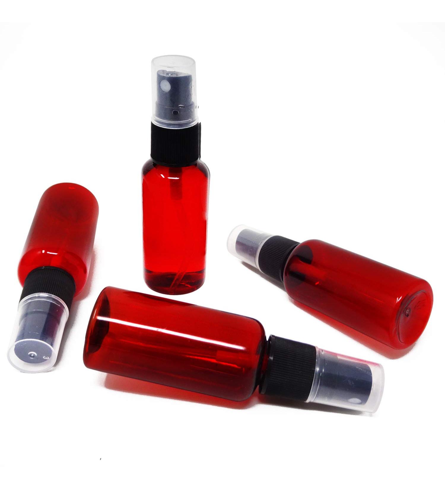 Honbay 4PCS 30ML Portable Refillable Fine Mist Spray Bottles - Ideal for Travel Beauty & Personal Care - Buy Online on GoSupps.com
