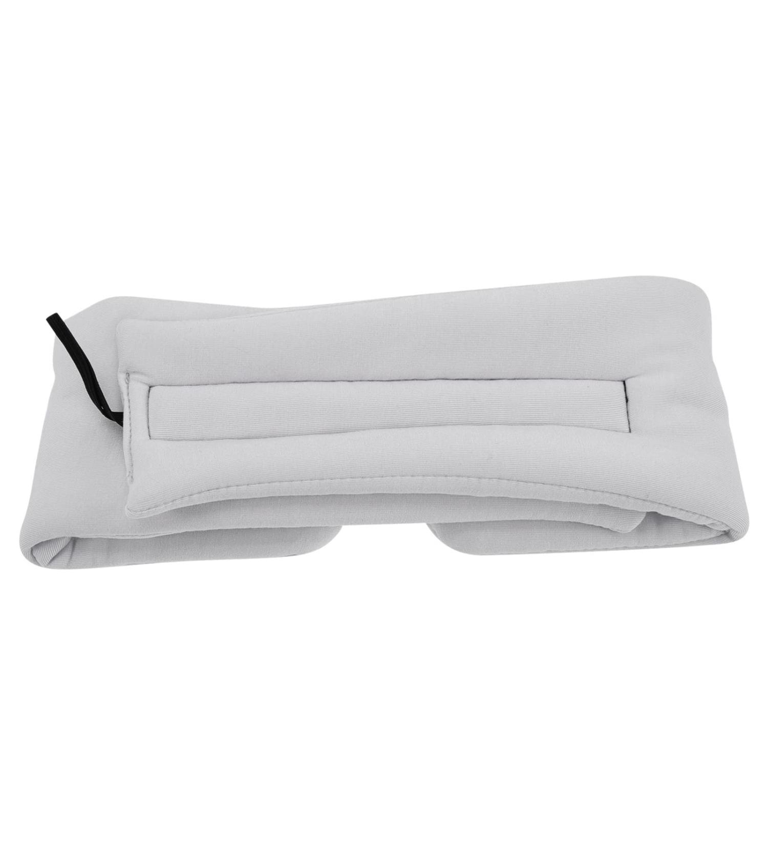iPlusmile Blindfold Night Eye Mask for Men & Women - Silk Eye Cover Sleeping Blinder & 3D Cotton Shade - Light Grey - Buy Online on GoSupps.com