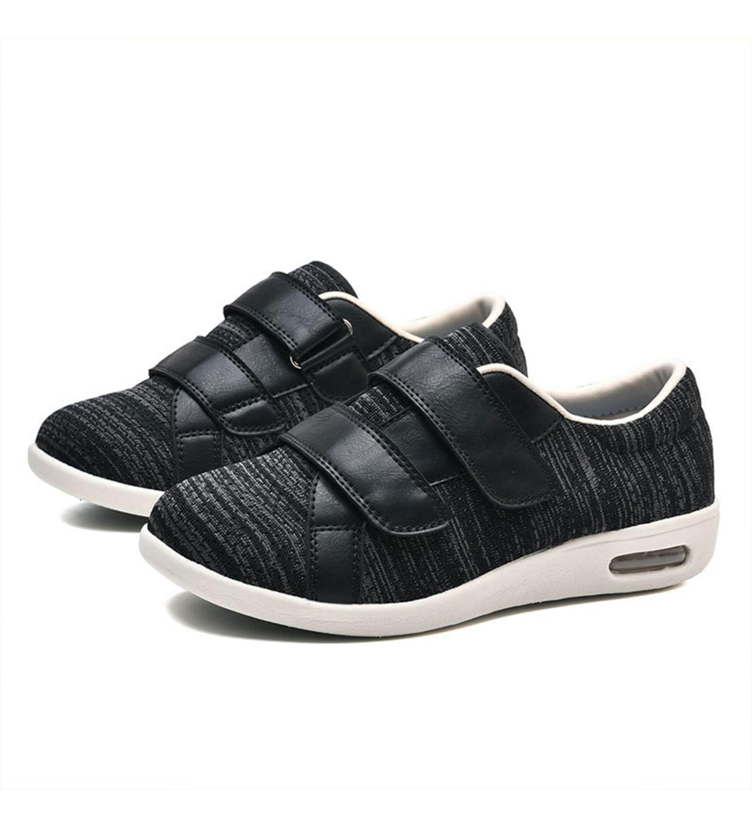 Breathable Large Size Diabetic Shoes | Orthopedic Slippers with Easy Bar Strap Closure | Wide Fit 42EU Mixed Colors - Buy Online on GoSupps.com
