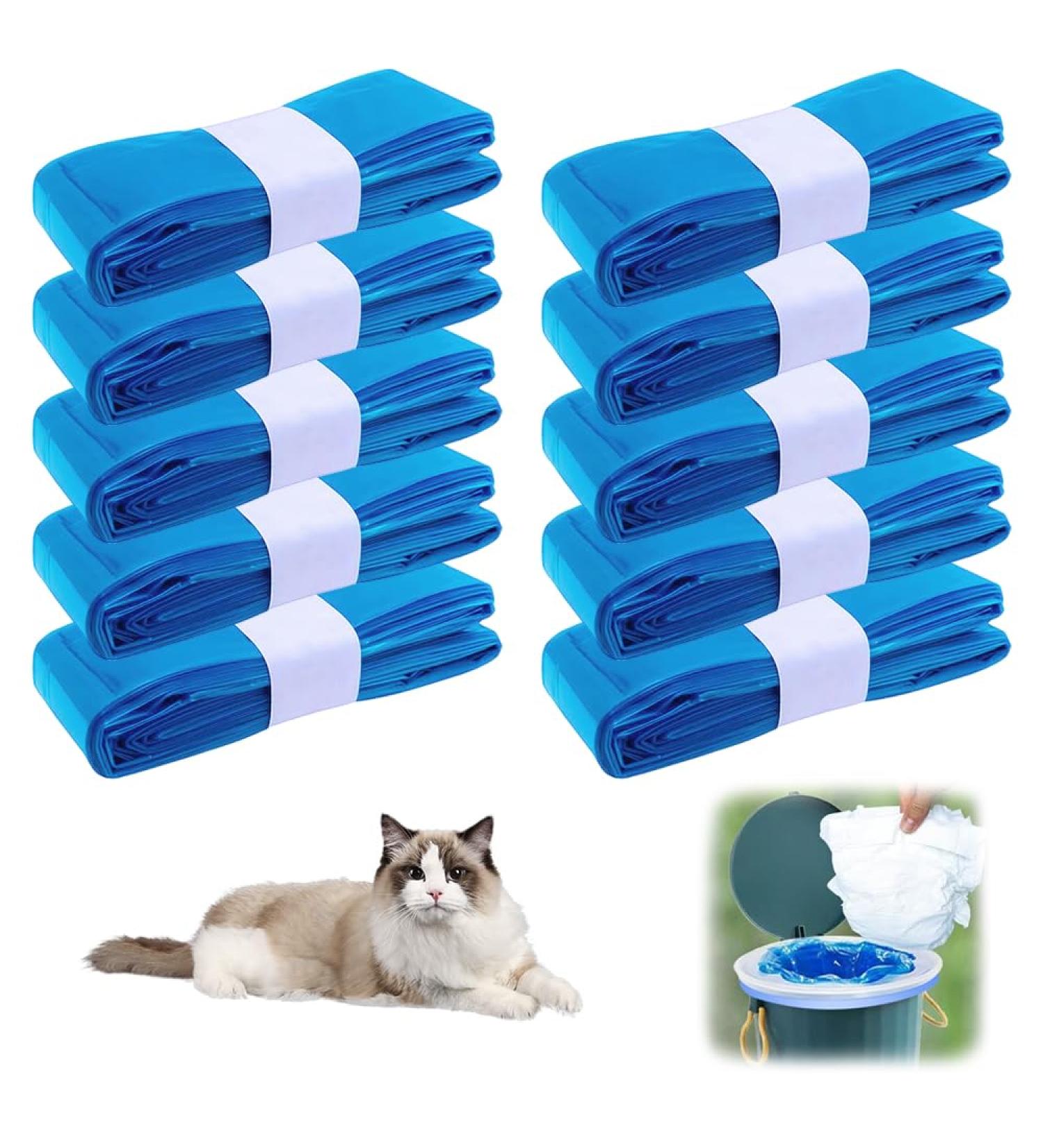 Hojalis Diaper Pail Refill Film - 10 Pack | Diaper Pail Filler Foil for Easy Disposal - Buy Online on GoSupps.com