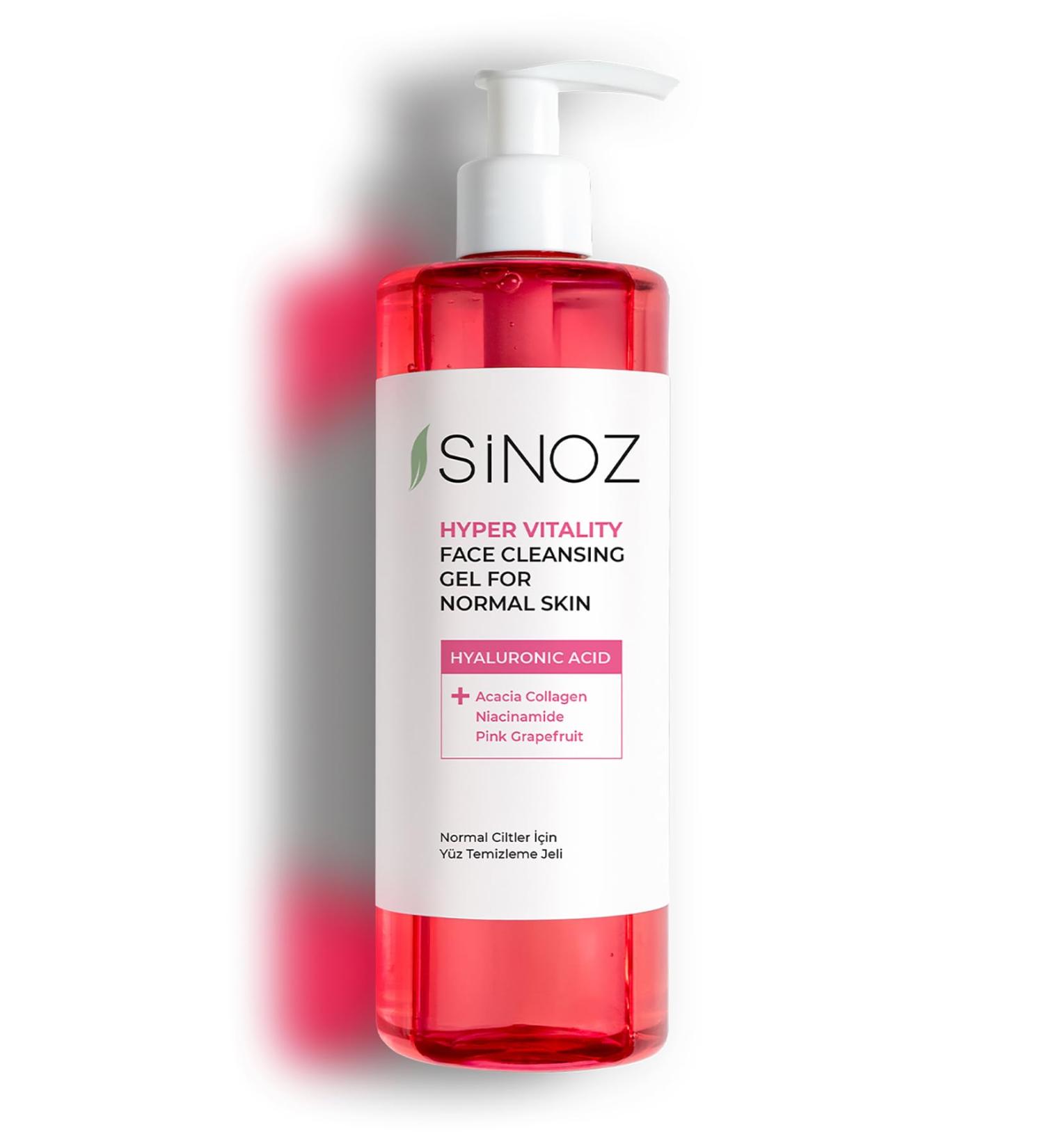  sinoz Sinoz Facial Cleansing Gel for Normal Skin 400ml - Buy Online on GoSupps.com