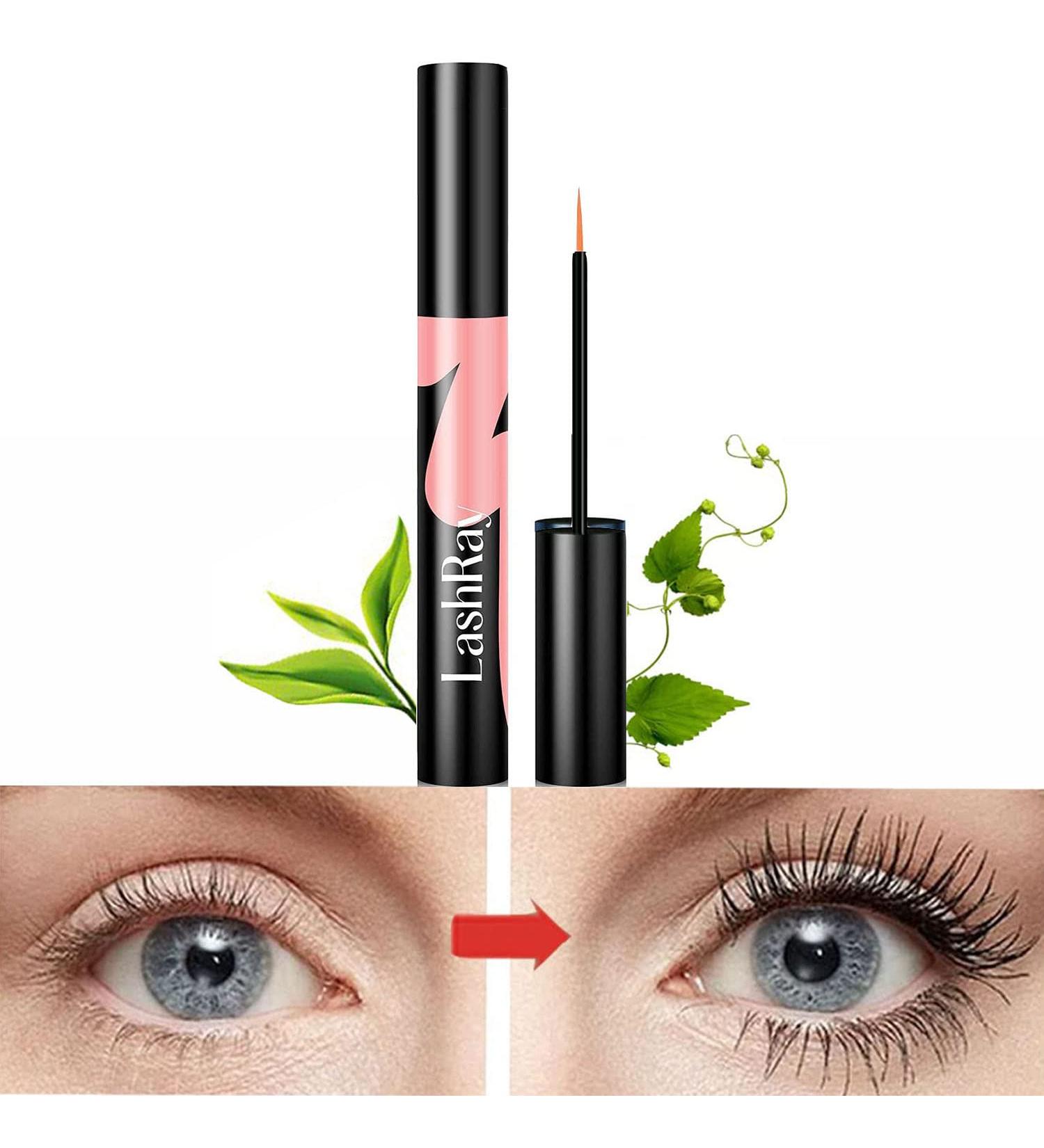 Advanced Natural Eyelash Growth Serum for Longer, Fuller, Thicker Lashes - Boosts Health with Nutrient-rich Formula - Buy Online on GoSupps.com