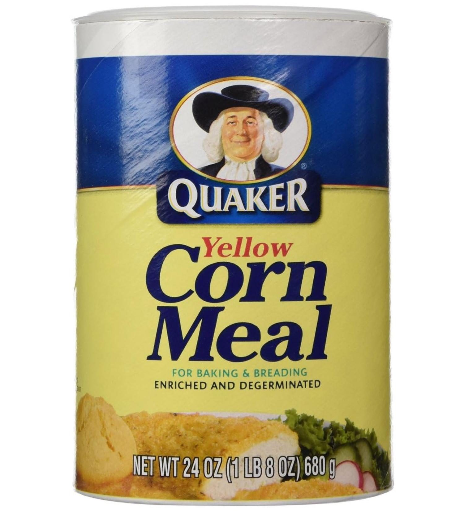 Quaker Yellow Corn Meal 680g - Premium Quality for Baking and Cooking - Buy Online on GoSupps.com
