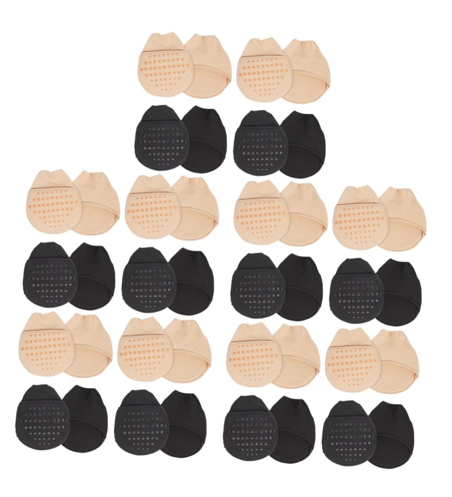 FOMIYES 20 Pairs Women's Forefoot Socks - Invisible Half Toe Liner for Heels & Pumps Summer Comfort - Buy Online on GoSupps.com