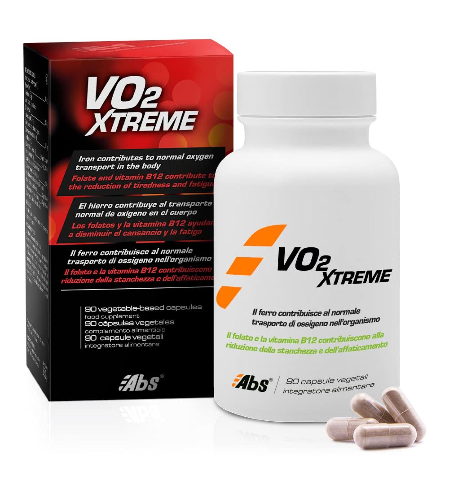  Ab's MAXIMIZE YOUR BODY VO2 XTREME * 90 vegetarian capsules * Oxygen carrier & naturally boosts your athletic performance * Standardized to 90% polyphenols * Clinically proven Powergrape extract - Buy Online on GoSupps.com