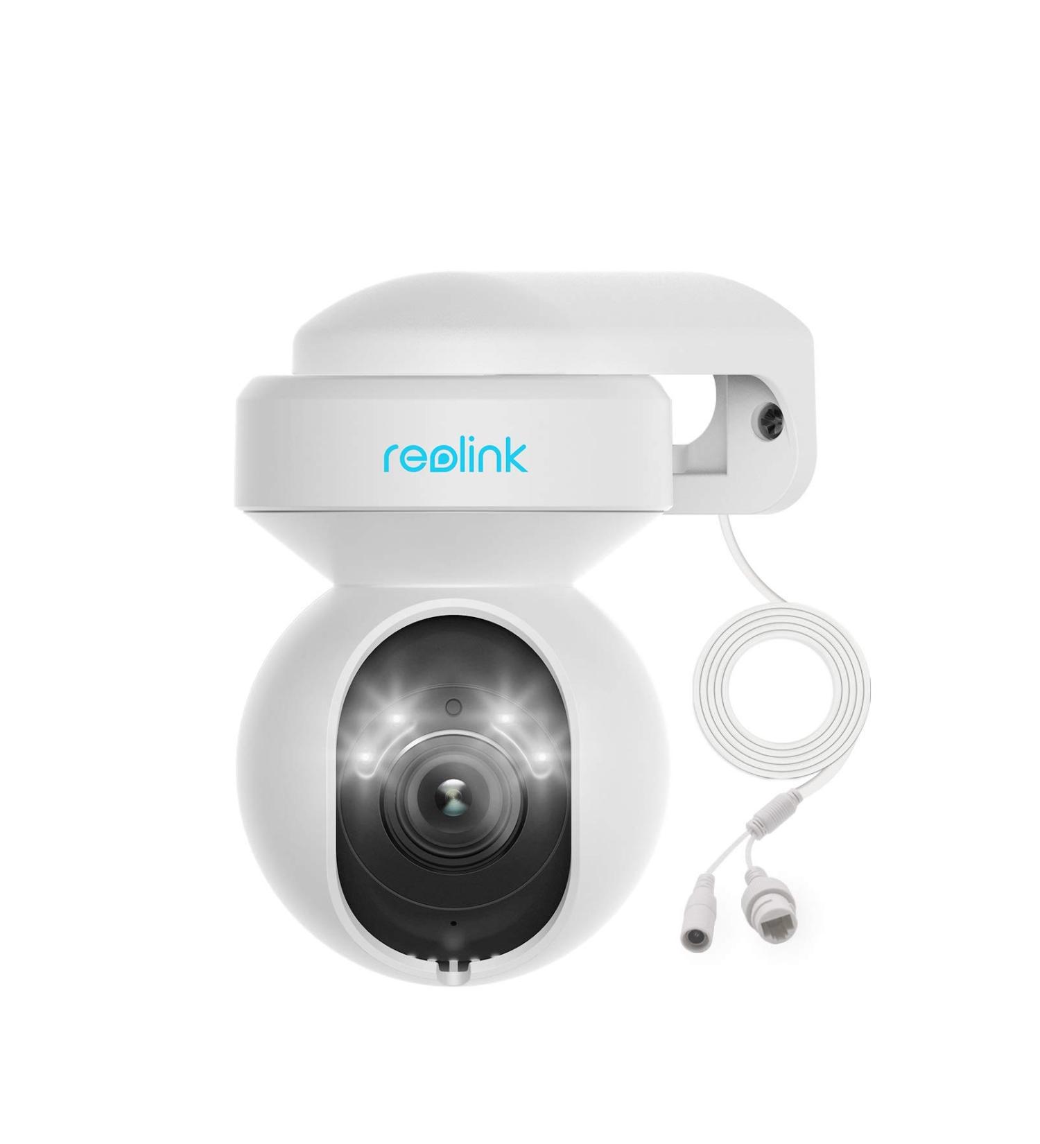 REOLINK E1 Outdoor Plug-in WiFi Security Camera - 5MP HD PTZ, Motion Tracking, 5GHz WiFi, 3X Optical Zoom, Person/Vehicle Detection, Color Night Vision - Buy Online on GoSupps.com