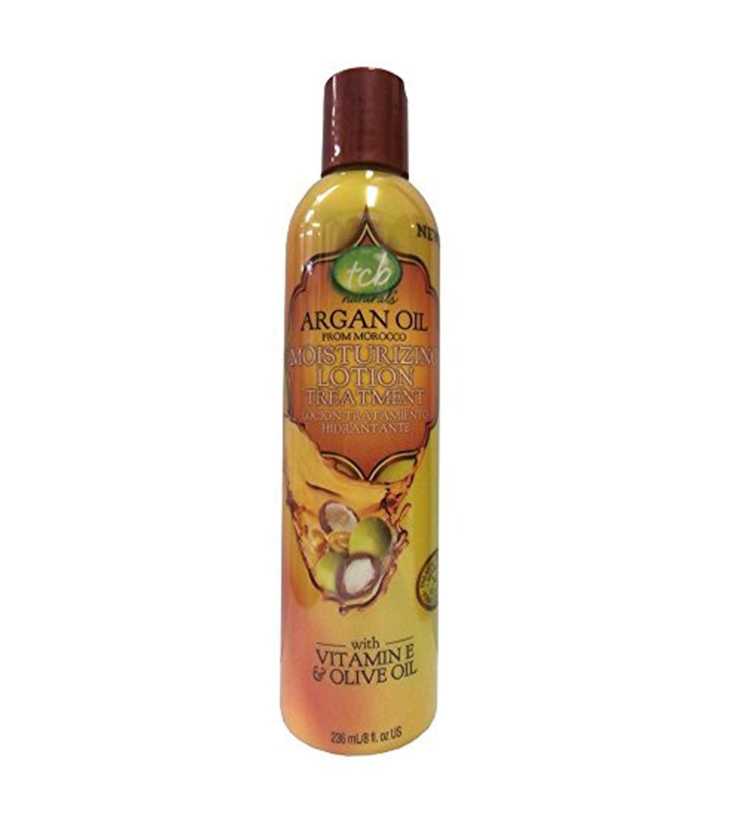 Tcb Naturals Argan Oil Moisturizing Lotion Treatment 8 Oz