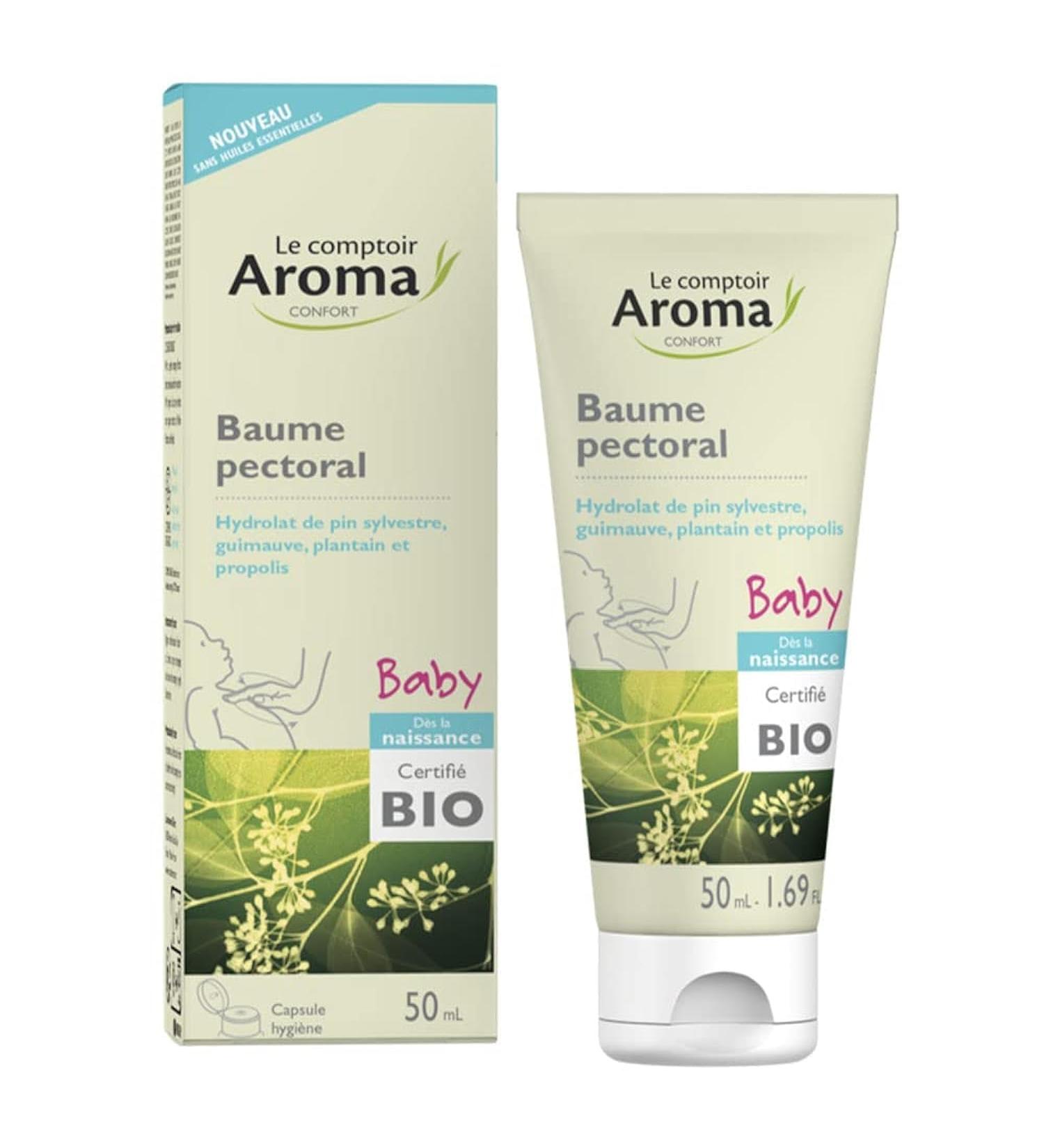 Le Comptoir Aroma Baume Pectoral Baby Bio 50 ml
