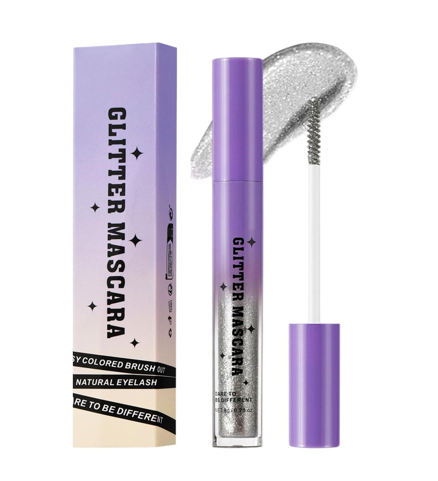  Sirseon Glitter Mascara - Smudge-Proof Mascara - Waterproof Lengthening Curling Long-Lasting Eyelash Makeup for Weddings Dates Travel Parties Evenings Stage Proms - Buy Online on GoSupps.com