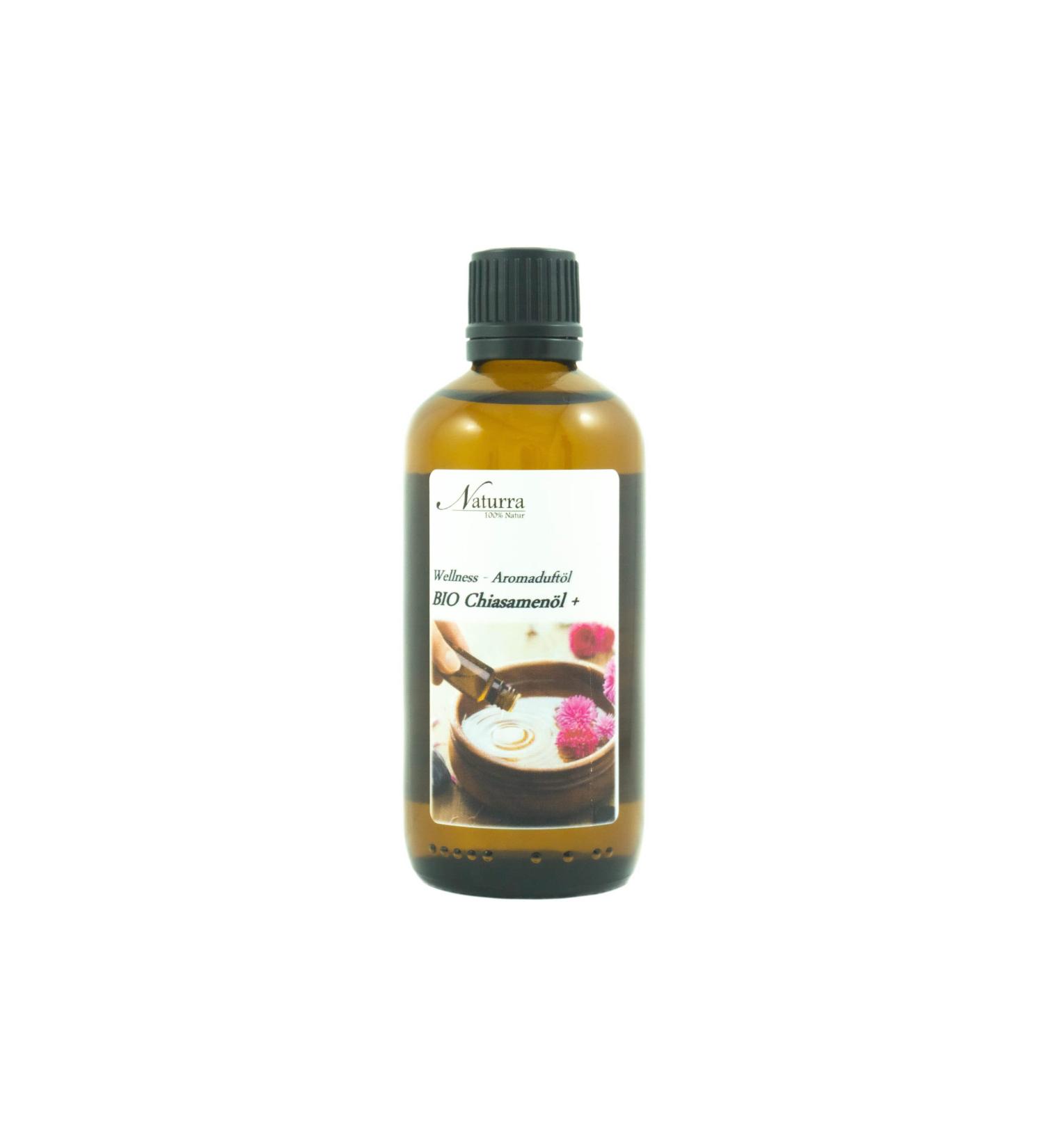 Naturra Organic Chia Oil 100ml - Cold Pressed Essential Oil for Wellness & Aromatherapy | Zingiber Ginger Natural Body Oil - Buy Online on GoSupps.com