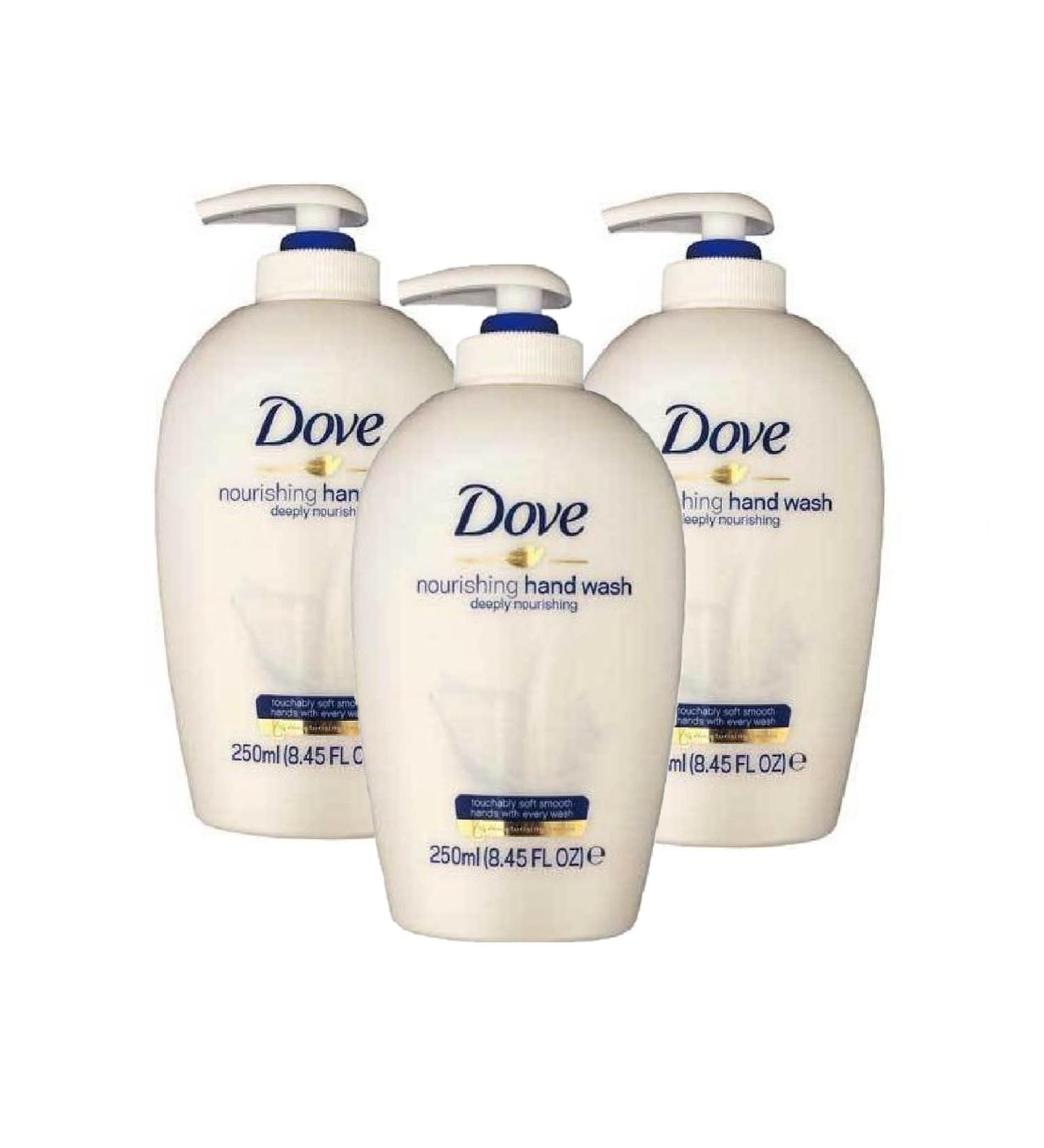 Dove Beauty Cream Caring Hand Wash Original 8.45oz 3 Pack - Buy Online on GoSupps.com