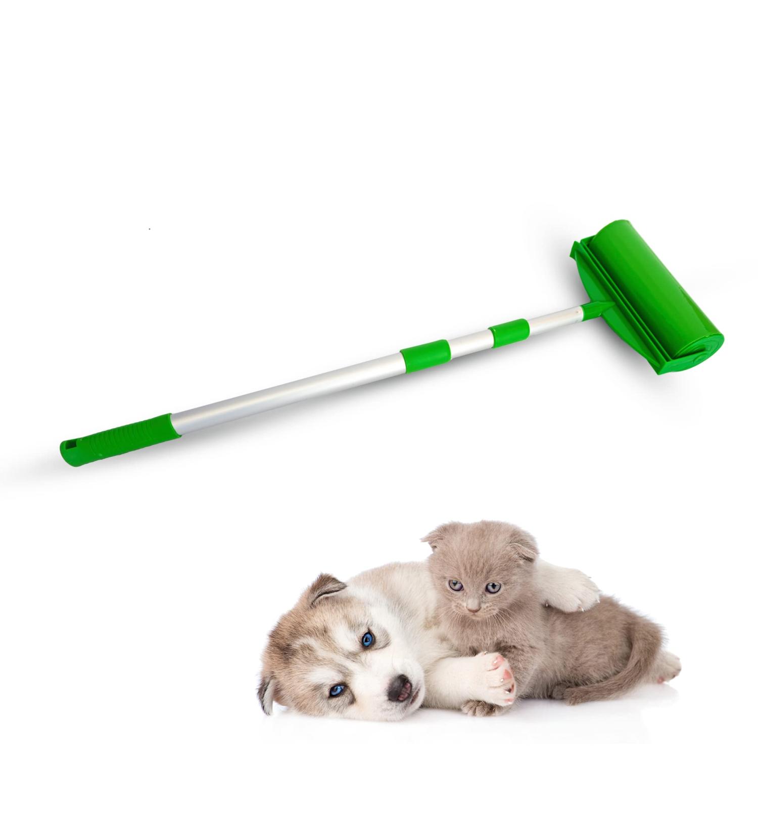 Buy Washable Reusable Sticky Roller with Extendable Telescopic Handle Eco-Friendly Cleaning Tool for Pet Hair & Dust International Shipping Available - Buy Online on GoSupps.com